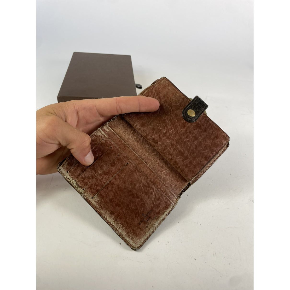 Louis Vuitton Juliette Brown Leather Wallet Size ONE SIZE - 3 Thumbnail