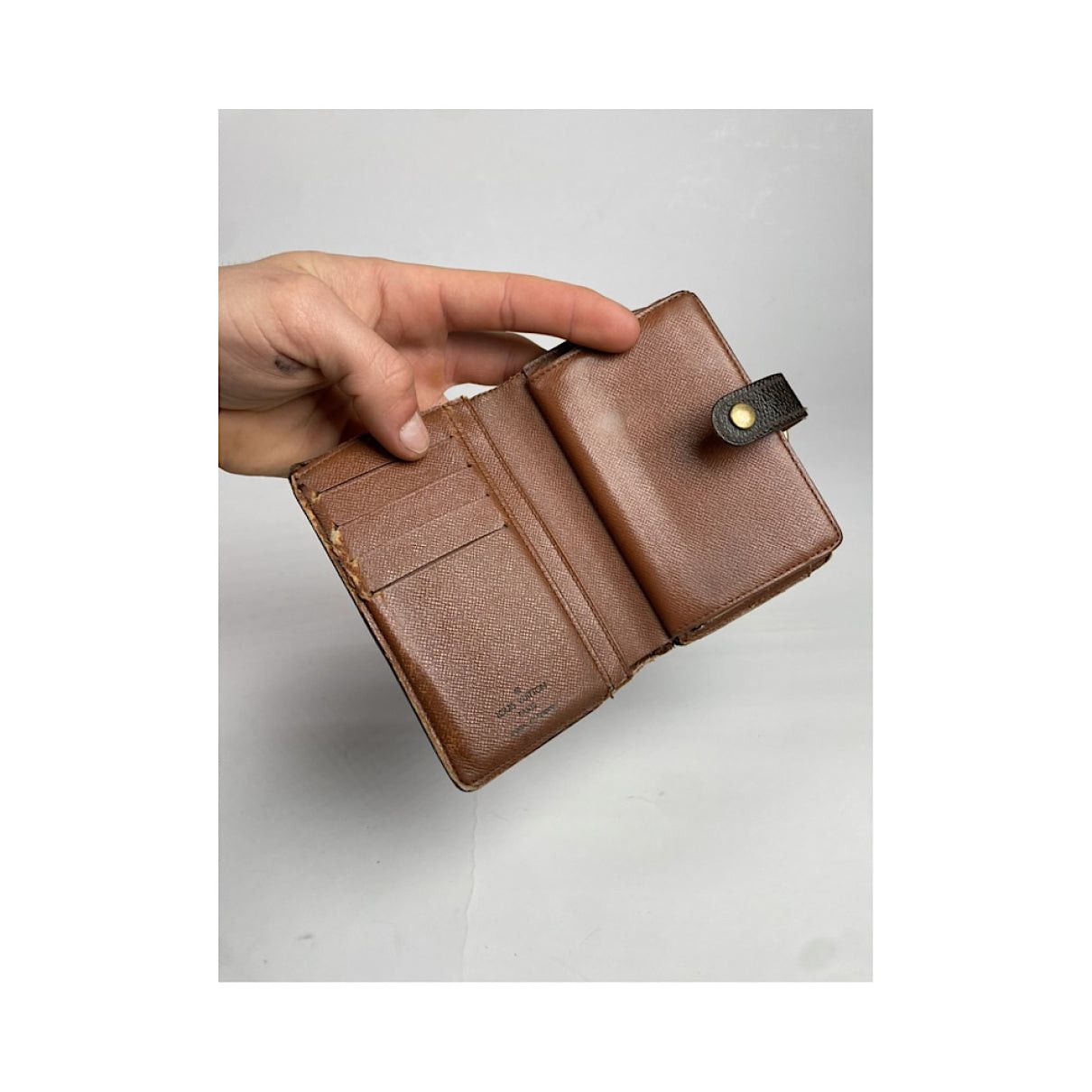 Louis Vuitton Emilie Brown Leather Wallet Size ONE SIZE - 3 Thumbnail