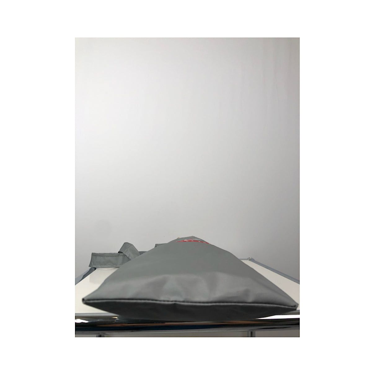 Prada Silver Polyester Handbag Size ONE SIZE - 4 Thumbnail