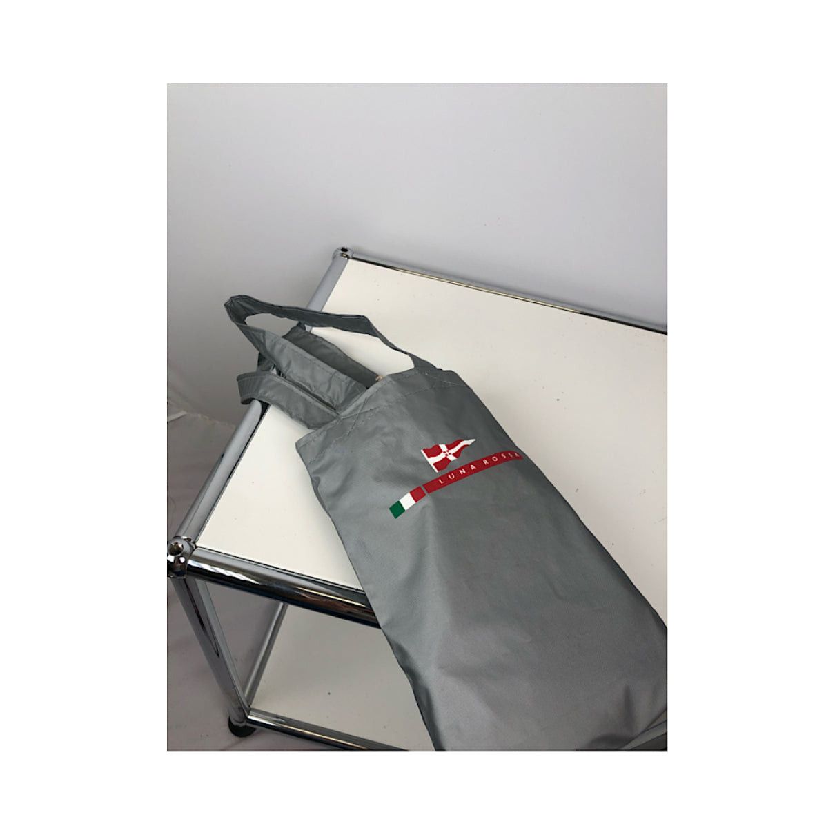 Prada Silver Polyester Handbag Size ONE SIZE - 3 Thumbnail