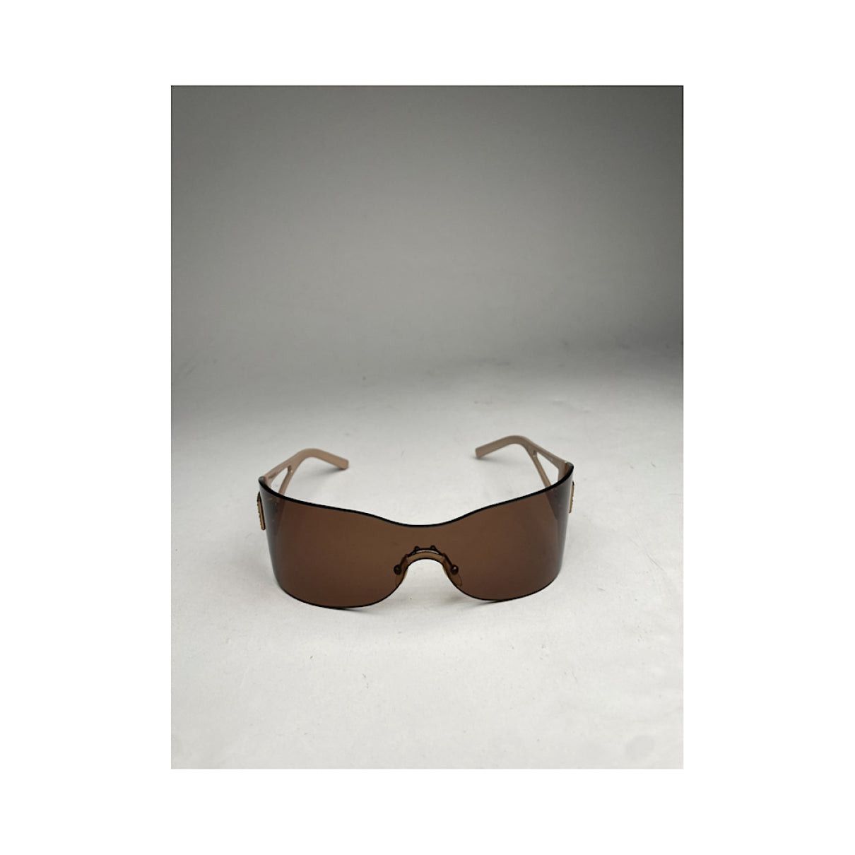 Givenchy Brown Metal Sunglasses Size ONE SIZE - 2 Thumbnail