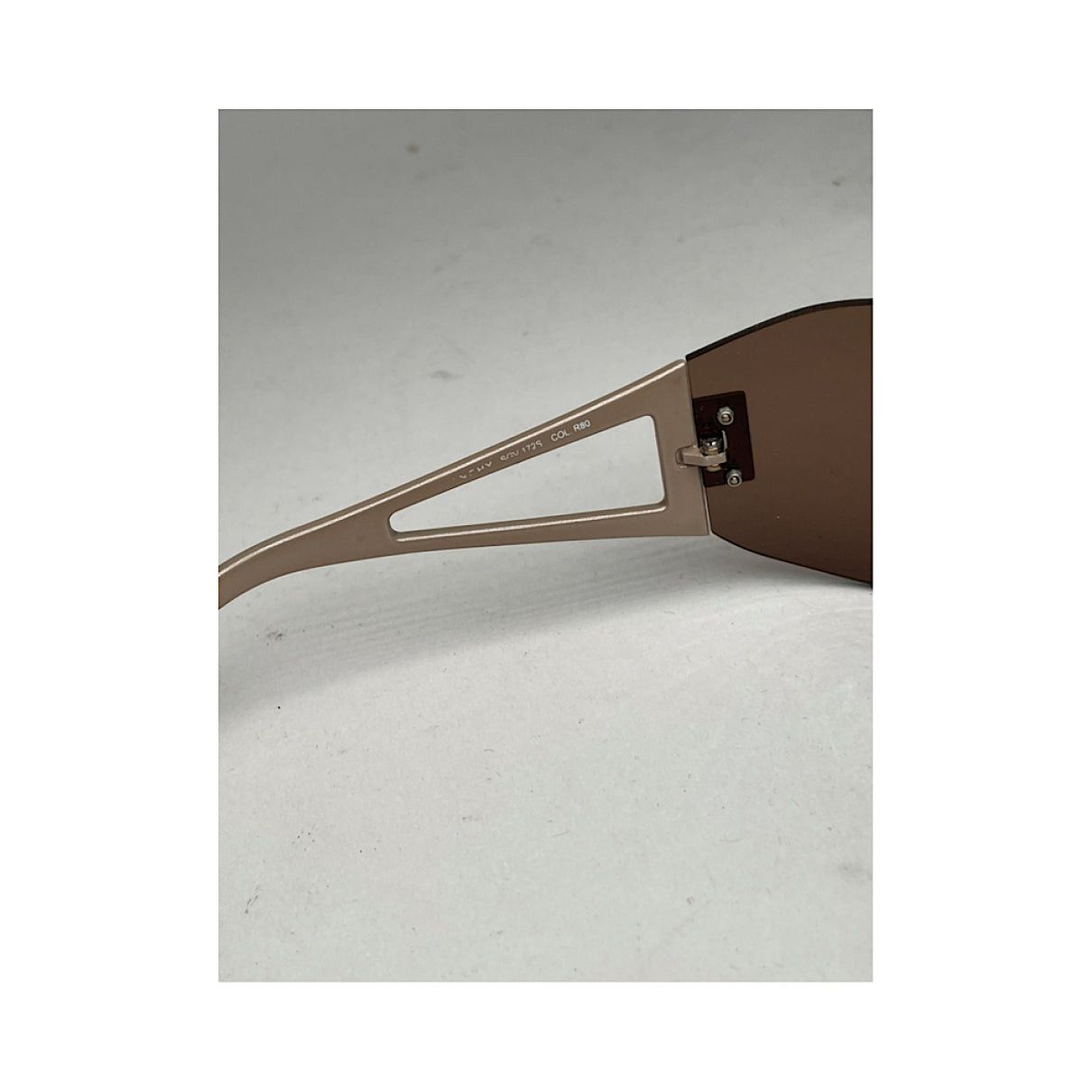 Givenchy Brown Metal Sunglasses Size ONE SIZE - 4 Thumbnail
