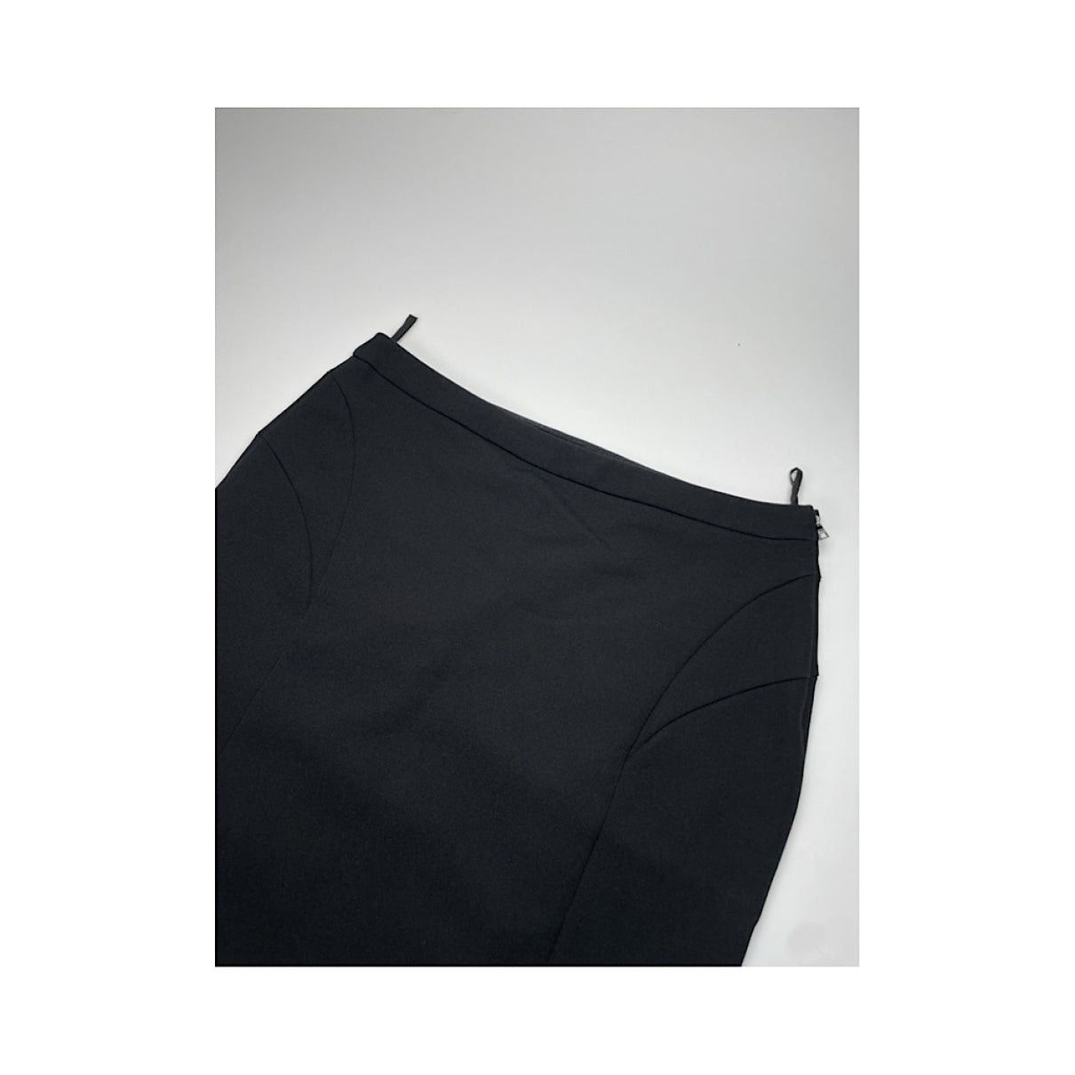 Prada Black Polyester Skirt Size 34" / US 12 / IT 48 - 4 Thumbnail