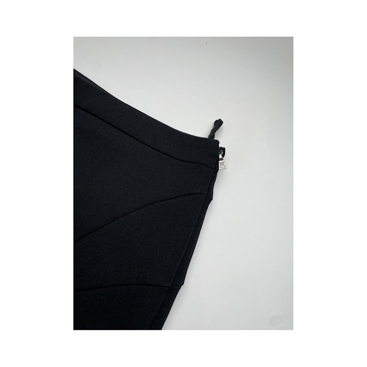 Prada Black Polyester Skirt Size 34" / US 12 / IT 48 - 2 Thumbnail