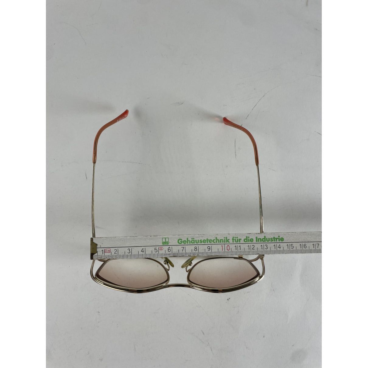 Dior Pink Metal Sunglasses Size ONE SIZE - 4 Thumbnail