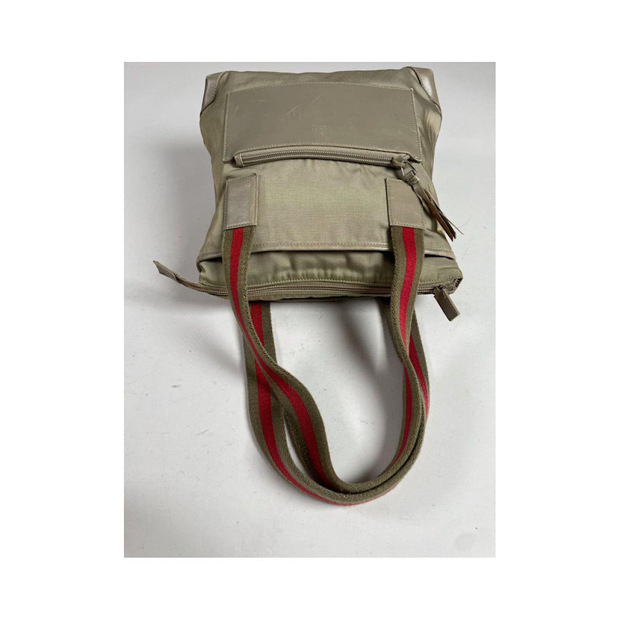 Gucci Sylvie 1969 Beige Polyester Handbag Size ONE SIZE - 4 Thumbnail