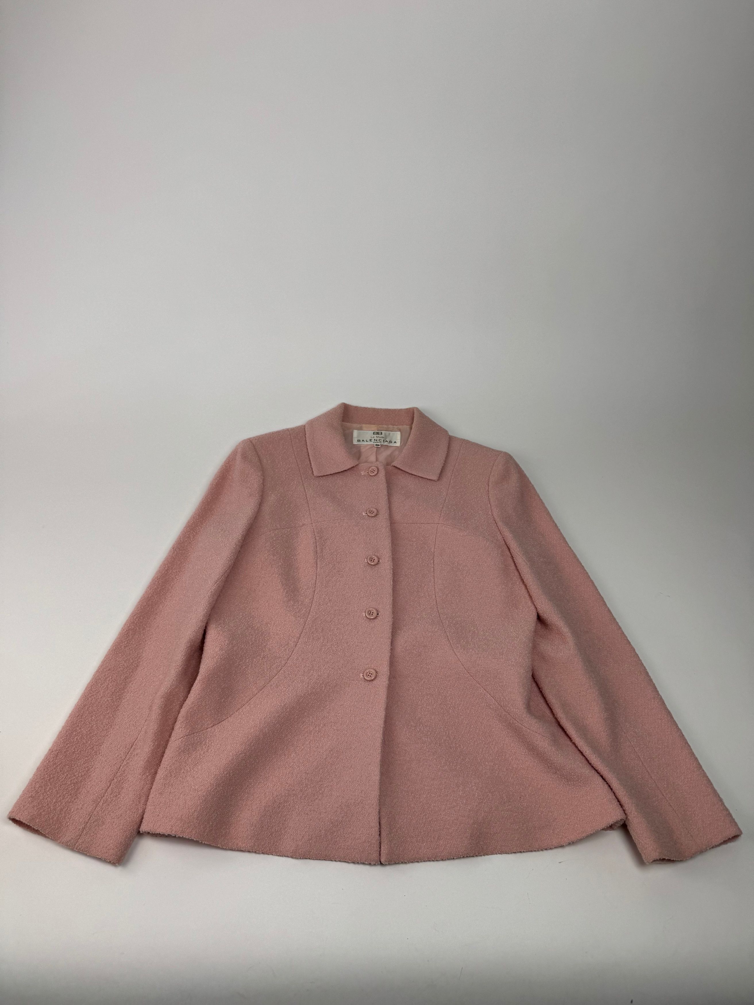 Balenciaga Vintage Wool Blazer Size S / US 4 / IT 40 - 10 Thumbnail