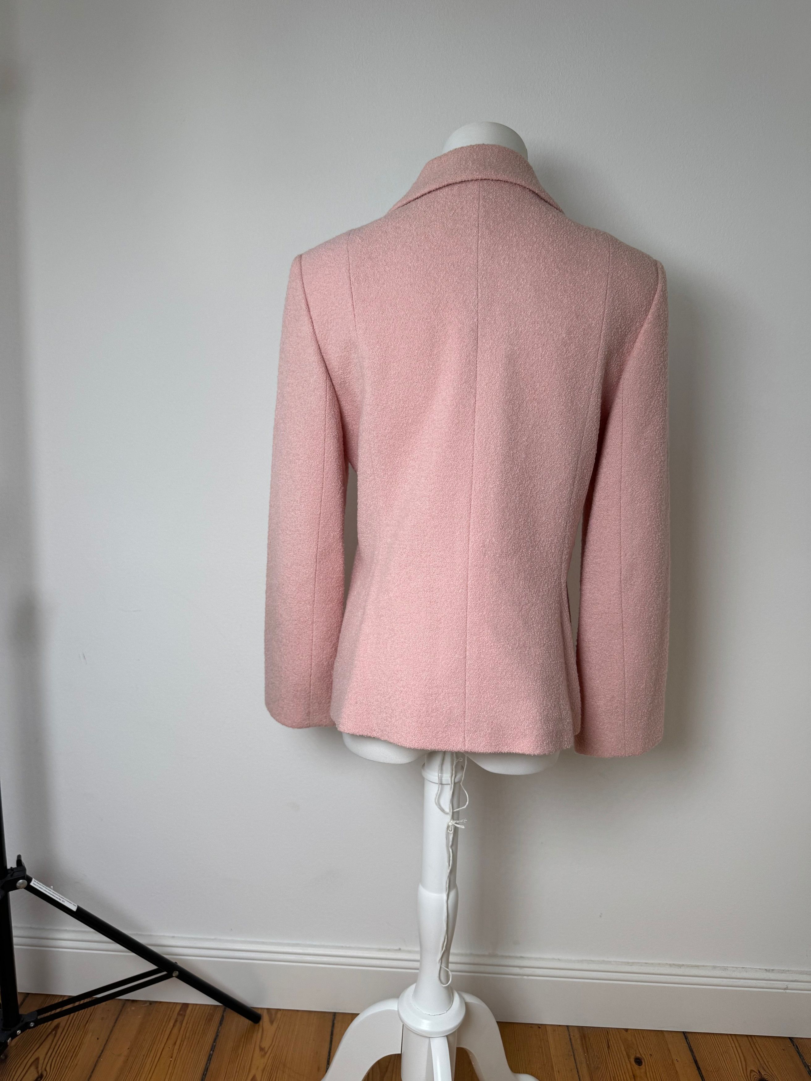 Balenciaga Vintage Wool Blazer Size S / US 4 / IT 40 - 3 Thumbnail