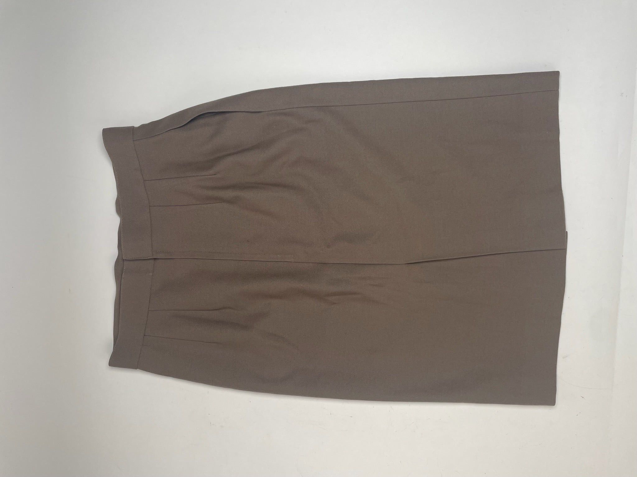 Dior Vintage Wool Skirt Brown Size 34" / US 12 / IT 48 - 8 Thumbnail