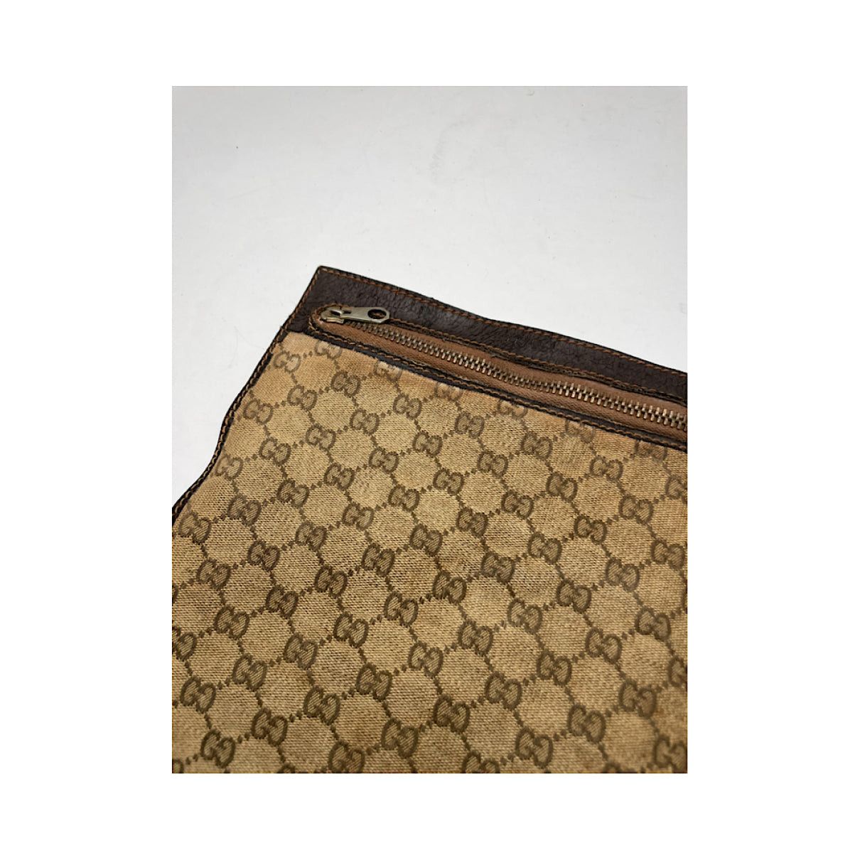Gucci Dionysus Beige Cotton Clutch Bag Size ONE SIZE - 3 Thumbnail