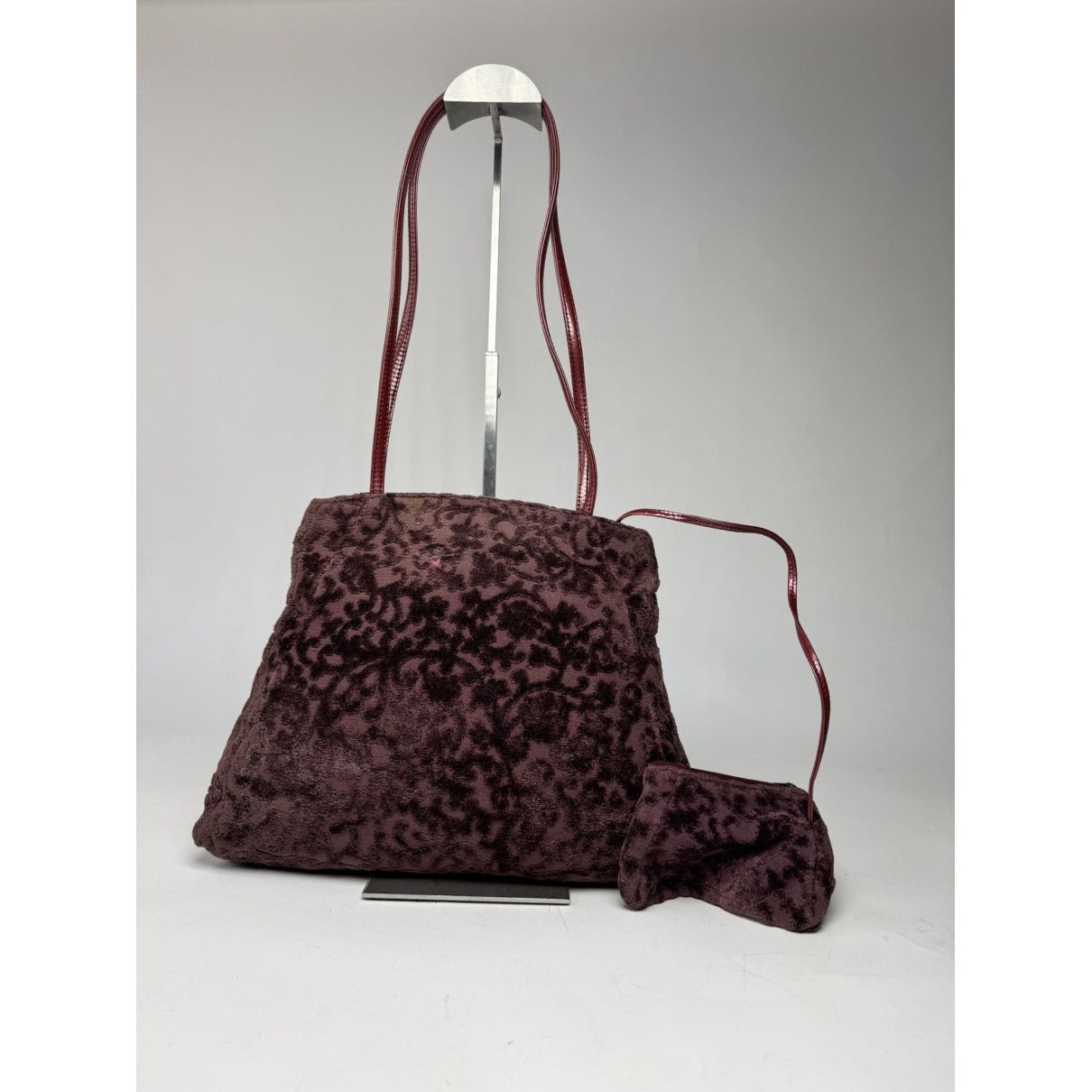 Givenchy Whip Purple Cotton Handbag Size ONE SIZE - 4 Thumbnail