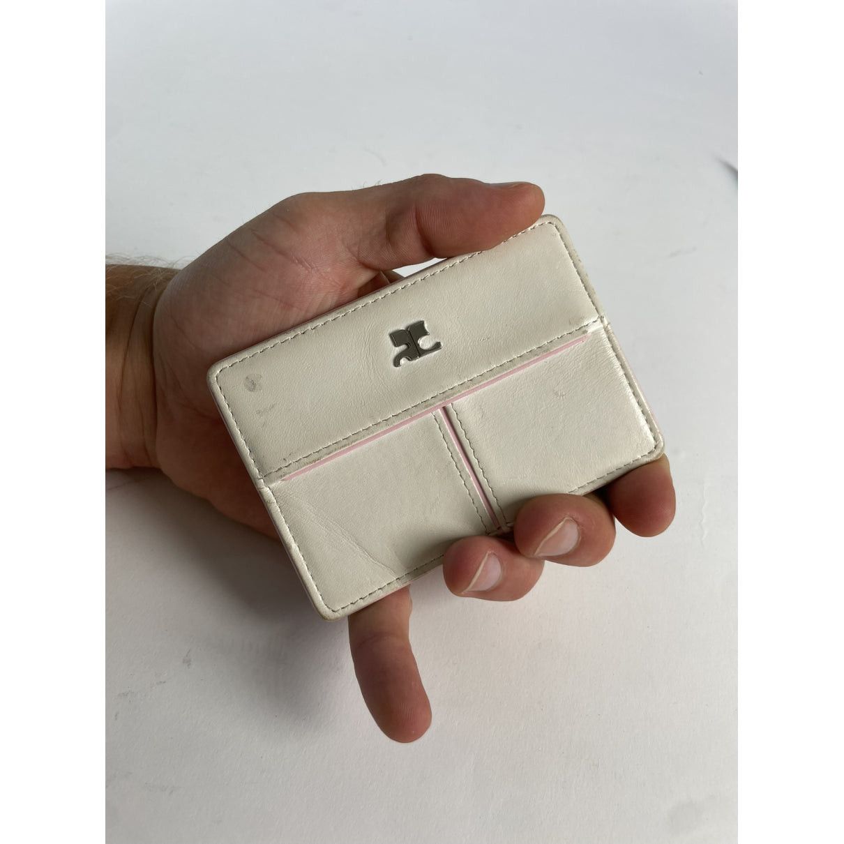 Courreges Courrèges White Leather Purse Size ONE SIZE - 4 Thumbnail