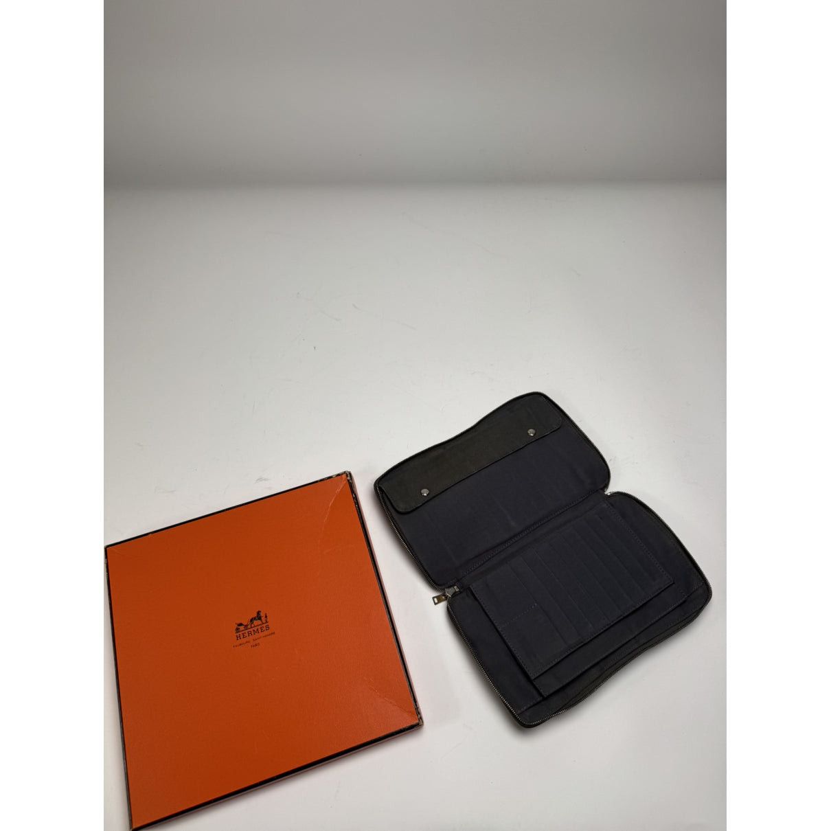Other Hermès Toto Silver Cotton Wallet Size ONE SIZE - 4 Thumbnail