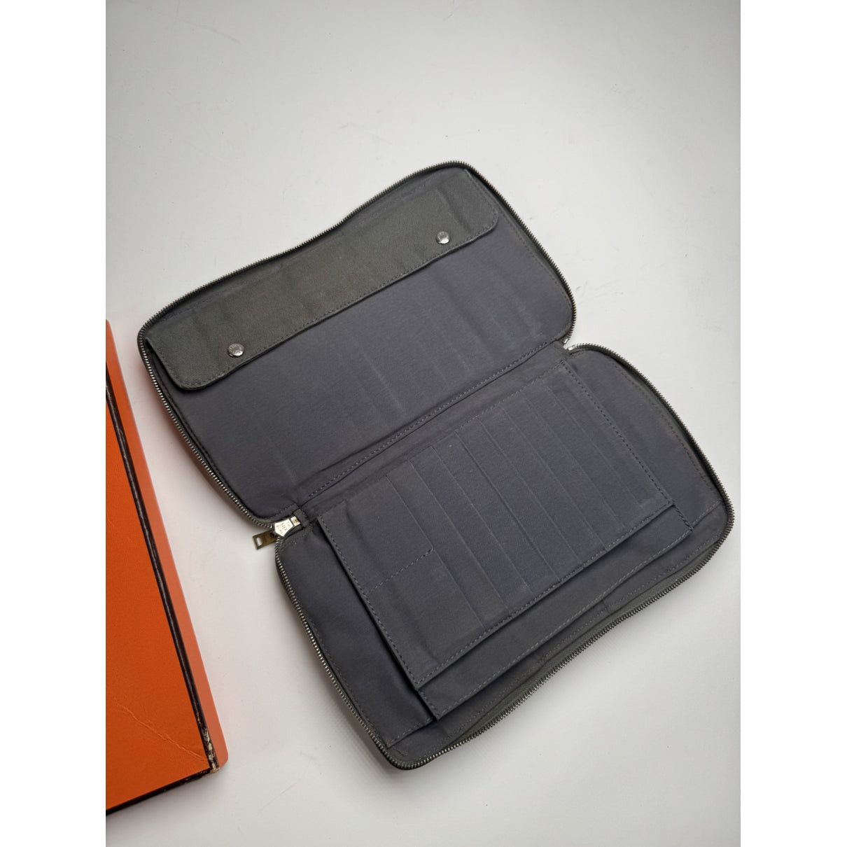 Other Hermès Toto Silver Cotton Wallet Size ONE SIZE - 5 Thumbnail