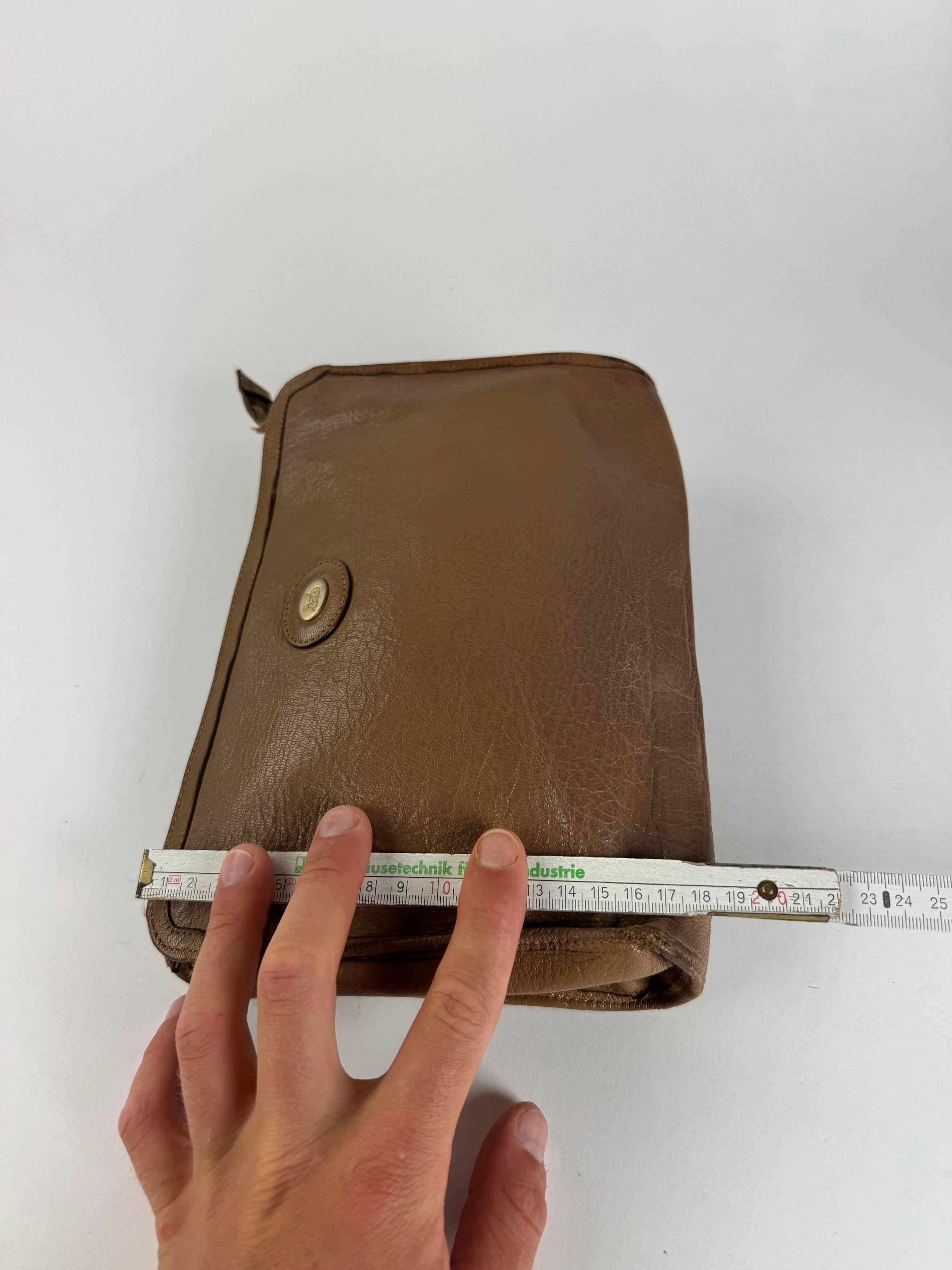 Celine Vintage Paris leather clutch brown Size ONE SIZE - 7 Thumbnail