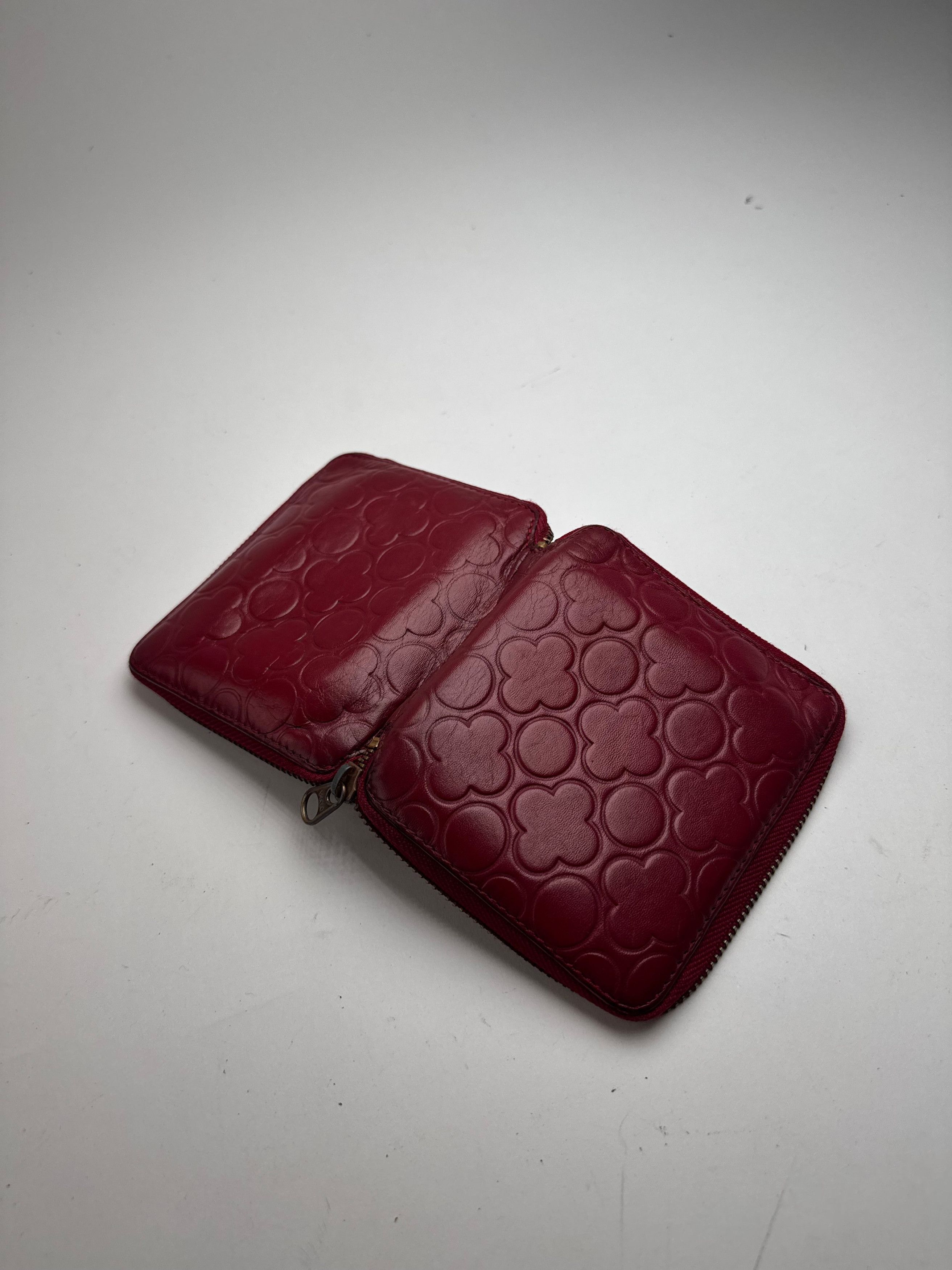 Comme des Garcons Vintage Comme Des Garçons Zippy Leather wallet red Size ONE SIZE - 9 Thumbnail