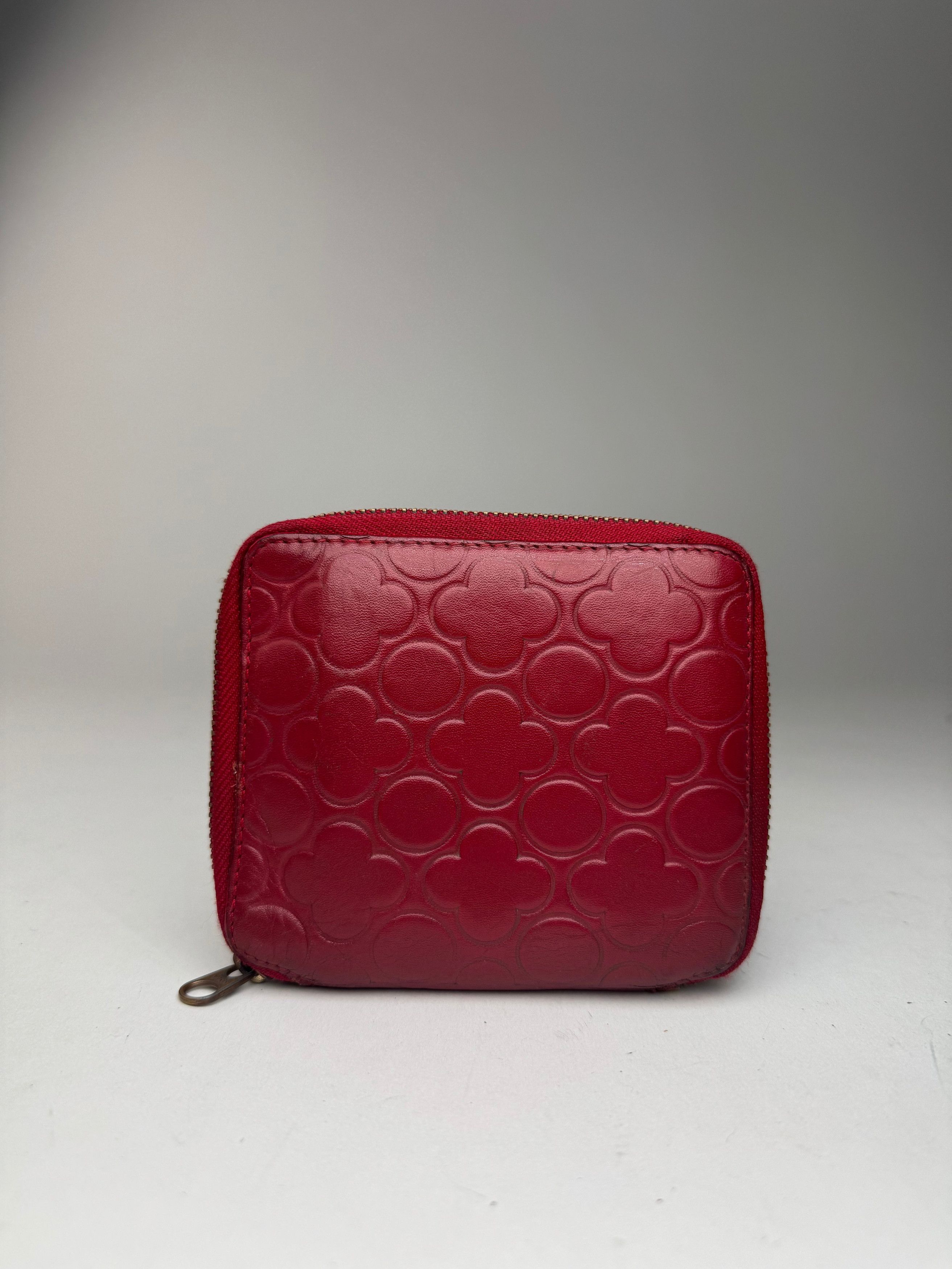 Comme des Garcons Vintage Comme Des Garçons Zippy Leather wallet red Size ONE SIZE - 6 Thumbnail