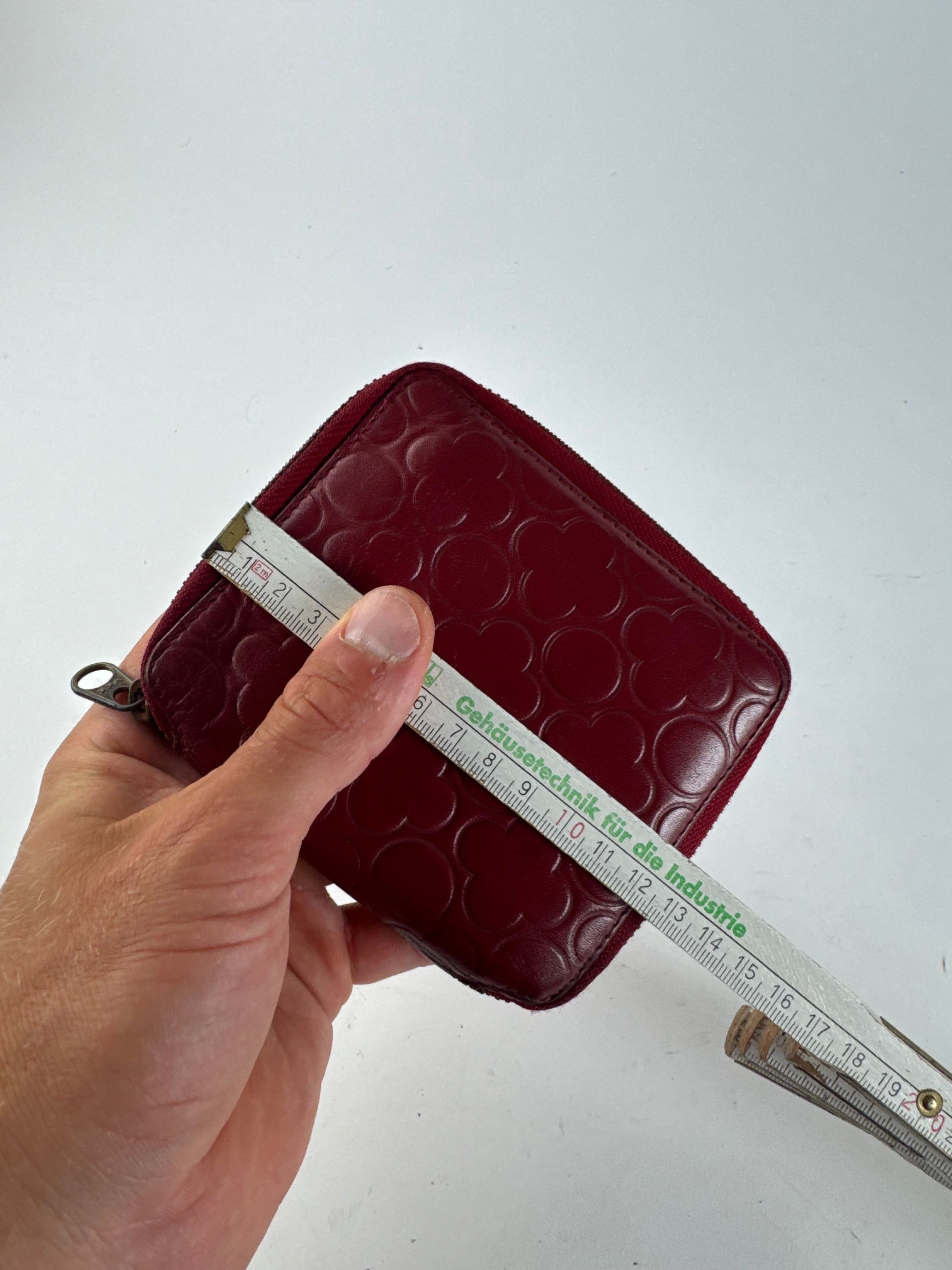 Comme des Garcons Vintage Comme Des Garçons Zippy Leather wallet red Size ONE SIZE - 10 Thumbnail