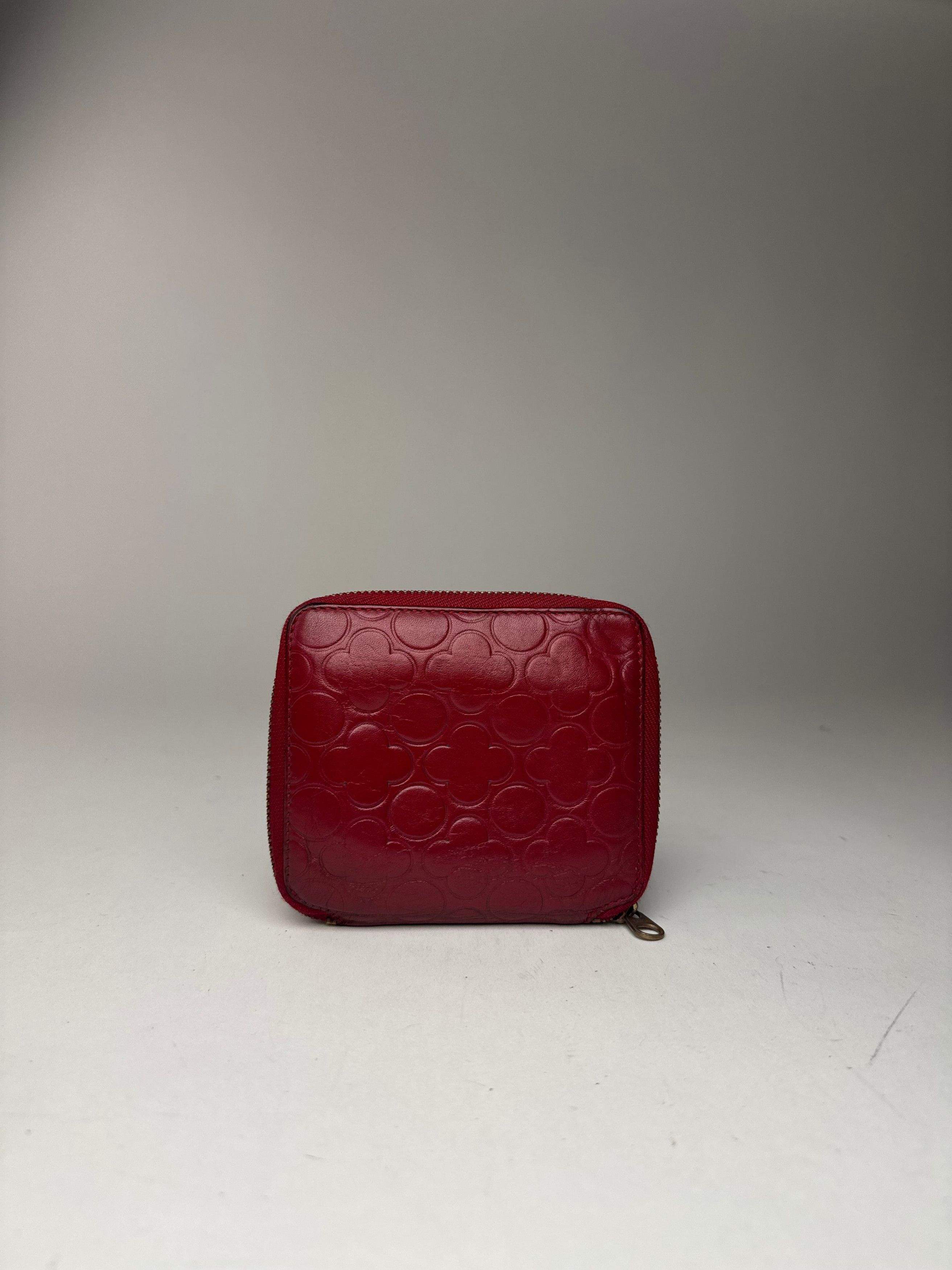 Comme des Garcons Vintage Comme Des Garçons Zippy Leather wallet red Size ONE SIZE - 7 Thumbnail