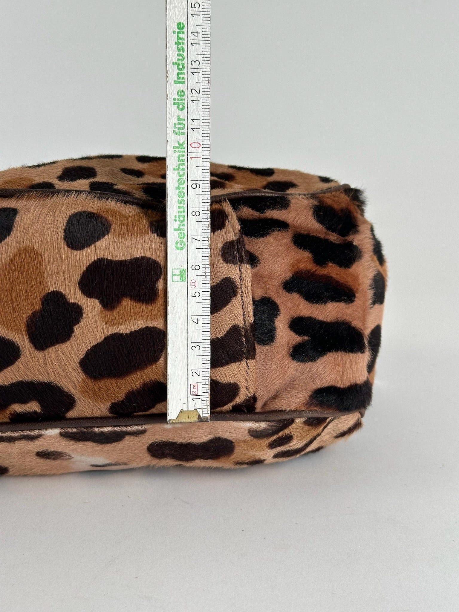 Marni Vintage Leopard fur 2way bag brown Size ONE SIZE - 10 Thumbnail