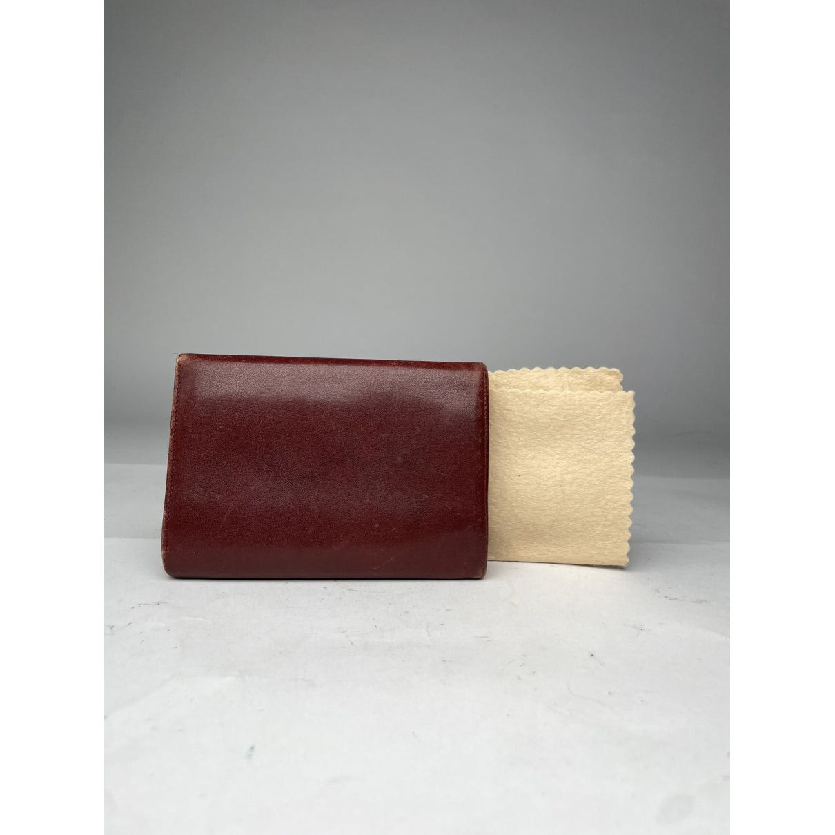 Cartier Burgundy Patent Leather Wallet Size ONE SIZE - 2 Thumbnail