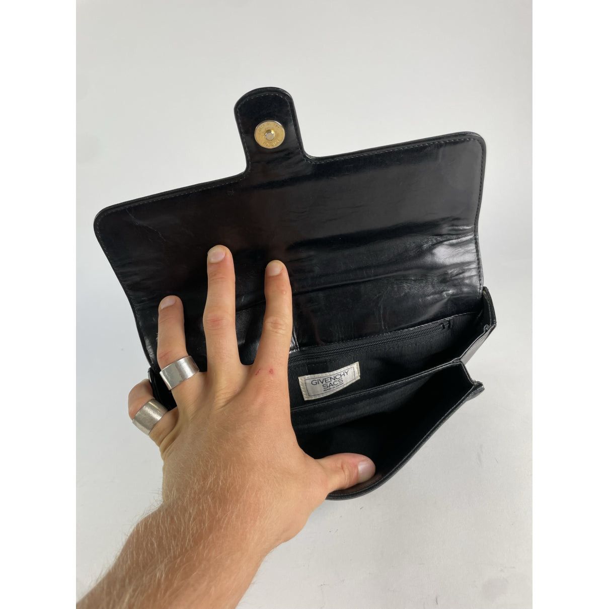 Givenchy 4G Black Leather Handbag Size ONE SIZE - 3 Thumbnail