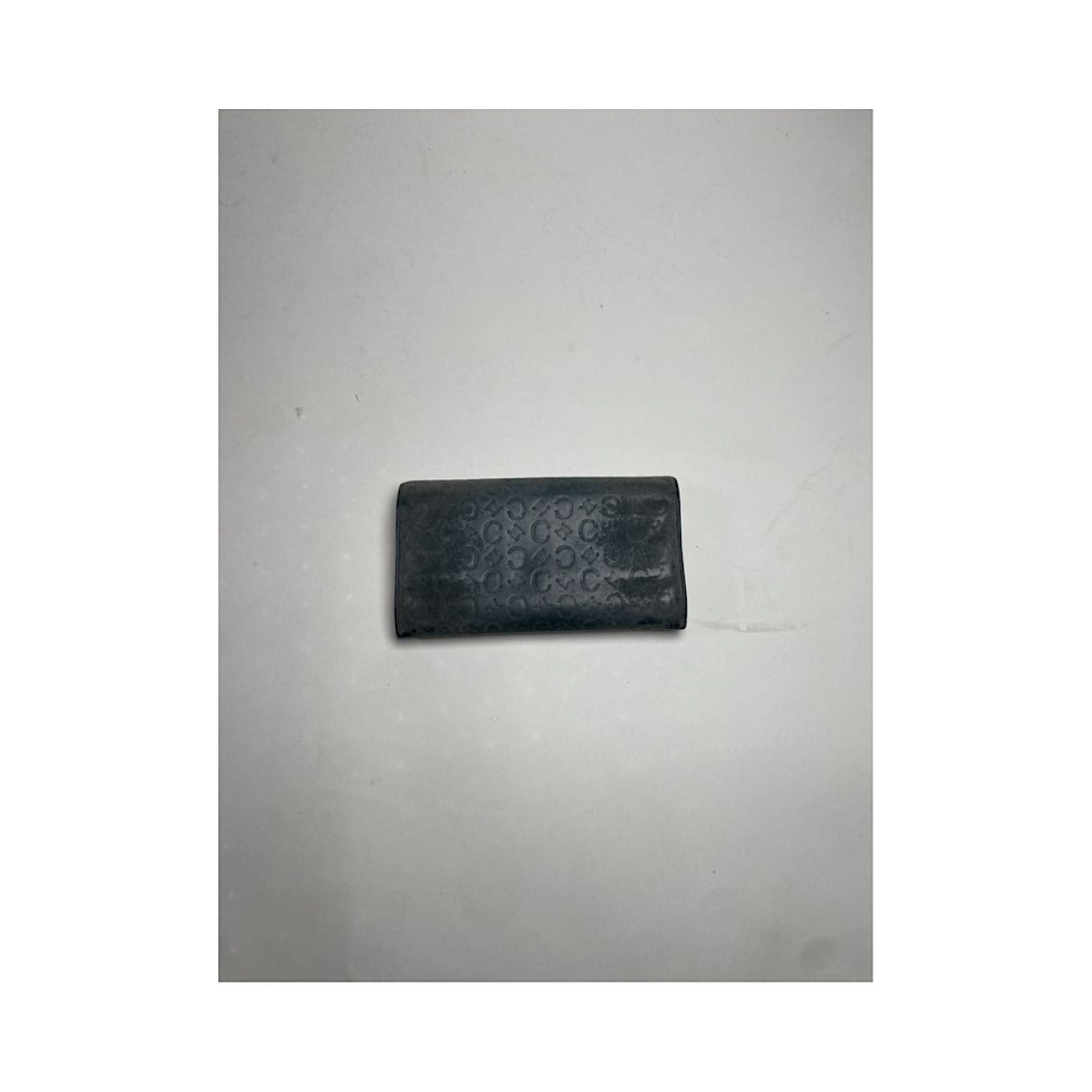 Celine Triomphe Vintage Navy Leather Wallet Size ONE SIZE - 3 Thumbnail
