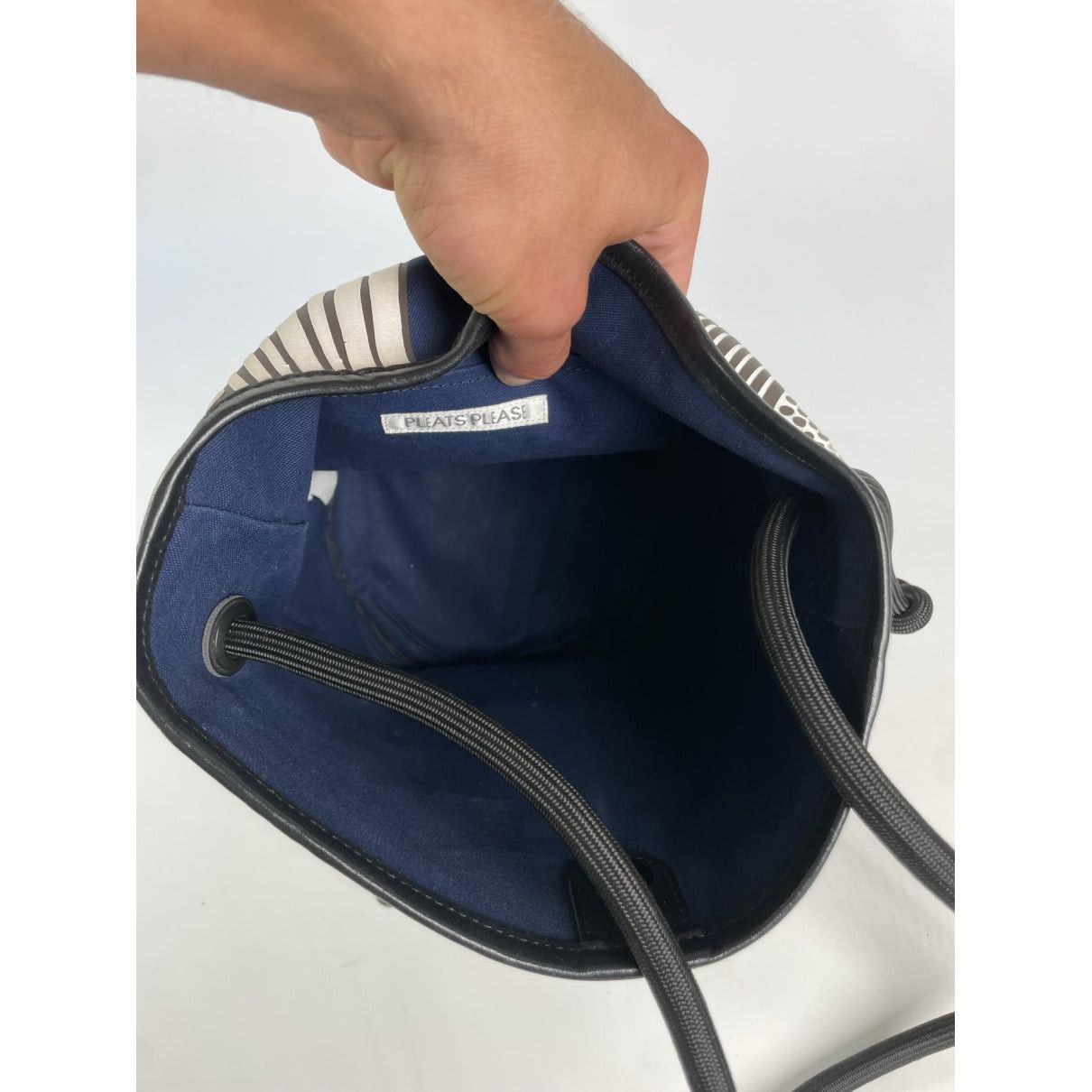 Other Pleats Please Blue Polyester Handbag Size ONE SIZE - 2 Thumbnail