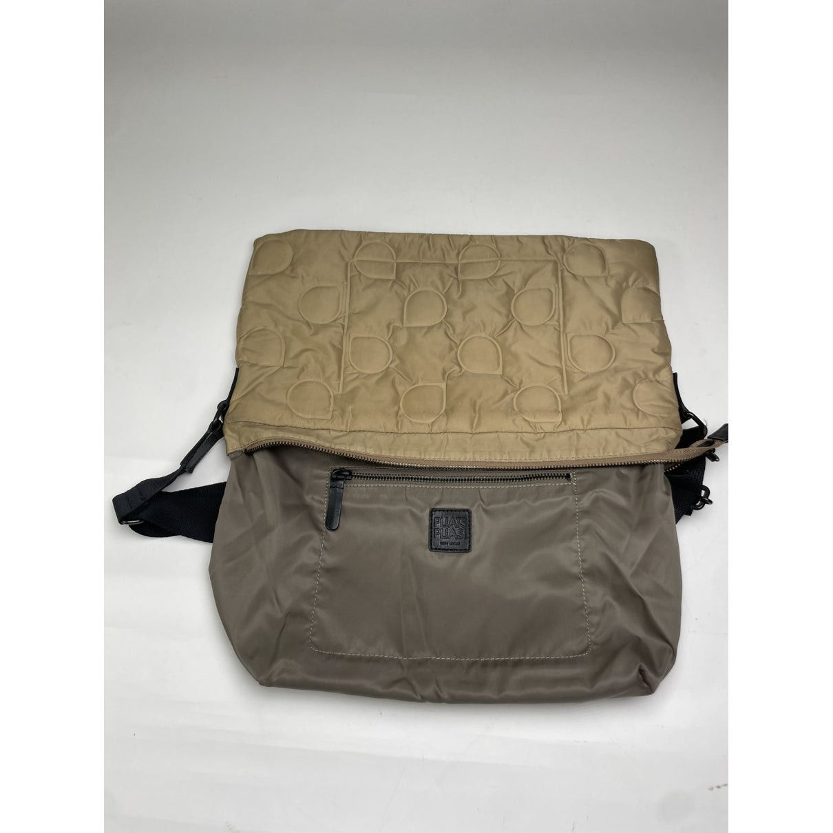 Other Pleats Please Gold Cotton Handbag Size ONE SIZE - 2 Thumbnail