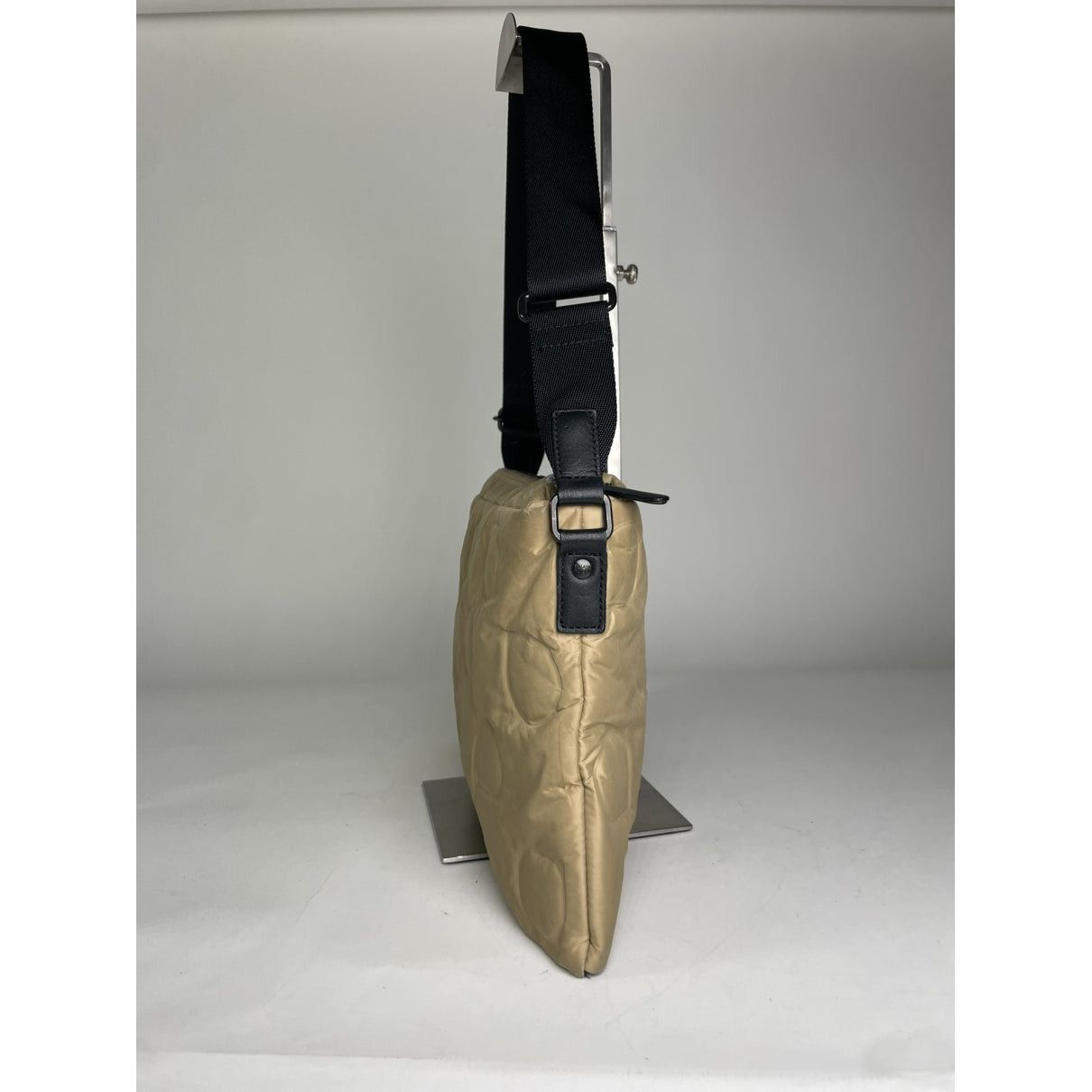 Other Pleats Please Gold Cotton Handbag Size ONE SIZE - 5 Thumbnail