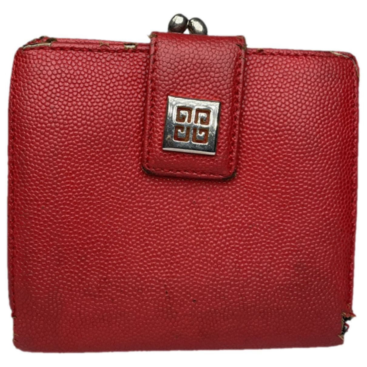 Givenchy Red Leather Wallet Size ONE SIZE - 2 Thumbnail