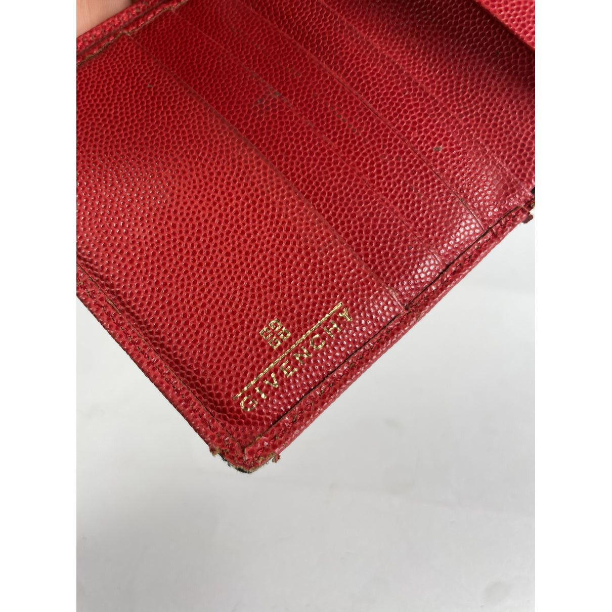 Givenchy Red Leather Wallet Size ONE SIZE - 5 Thumbnail