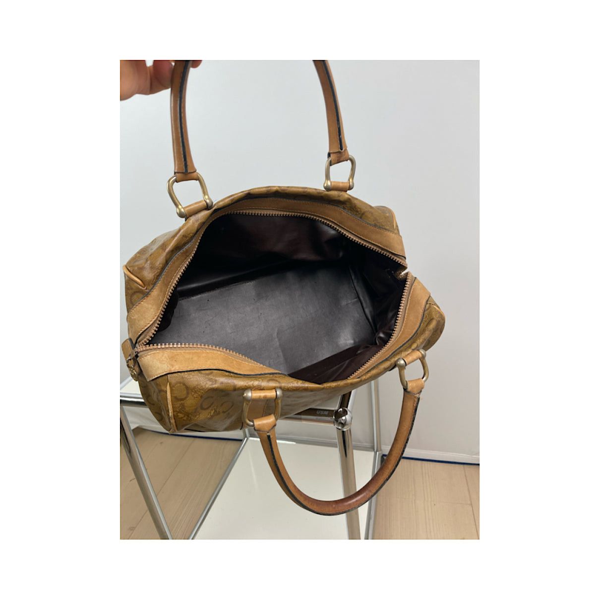 Celine SAC SEAU Brown Leather Handbag Size ONE SIZE - 3 Thumbnail