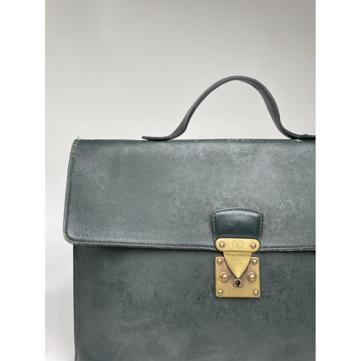 Louis Vuitton Kourad Green Leather Bag Size ONE SIZE - 2 Thumbnail