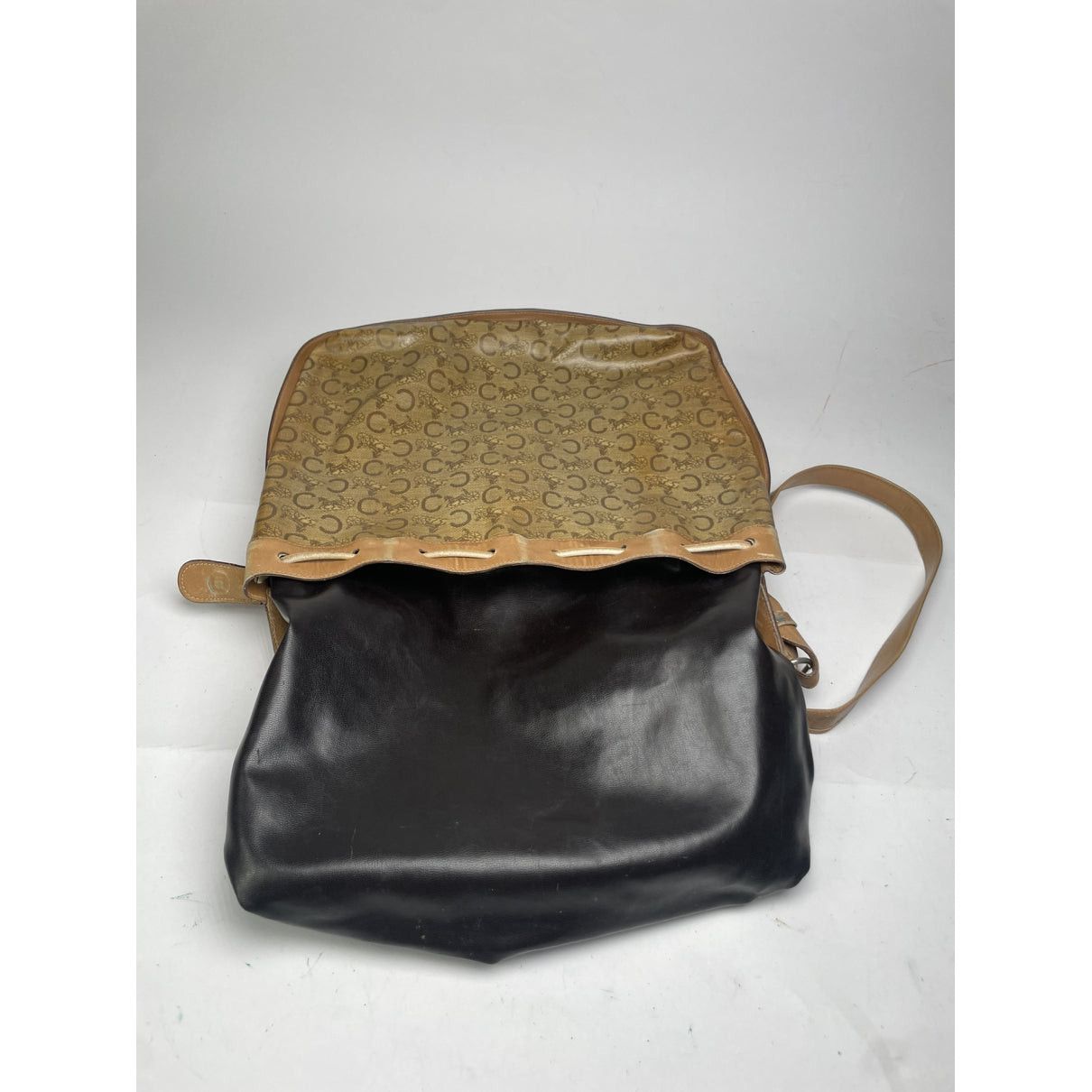 Celine SAC SEAU Brown Leather Handbag Size ONE SIZE - 2 Thumbnail