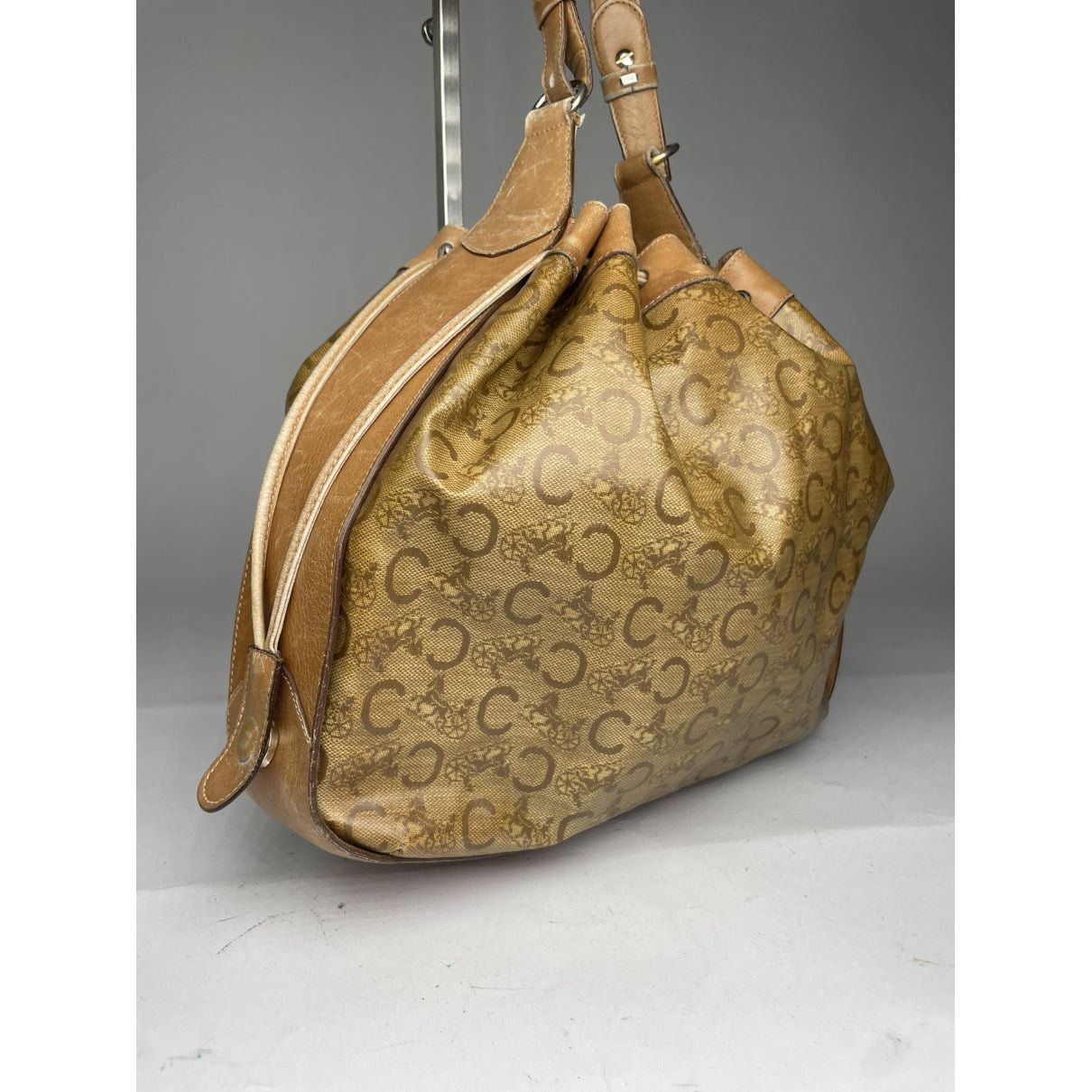 Celine SAC SEAU Brown Leather Handbag Size ONE SIZE - 4 Thumbnail