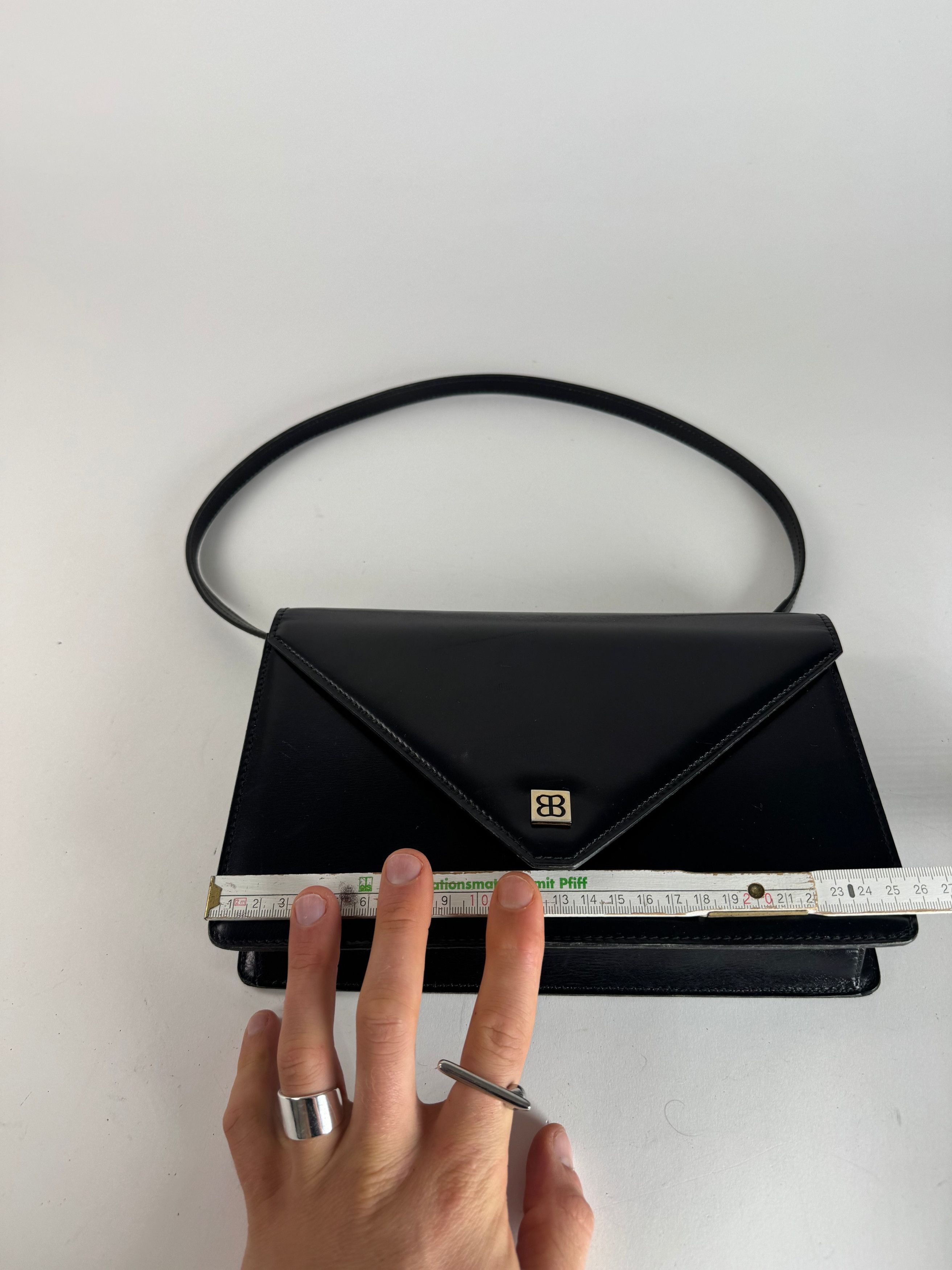 Balenciaga Vintage Patent Leather Shoulder bag black Size ONE SIZE - 12 Thumbnail