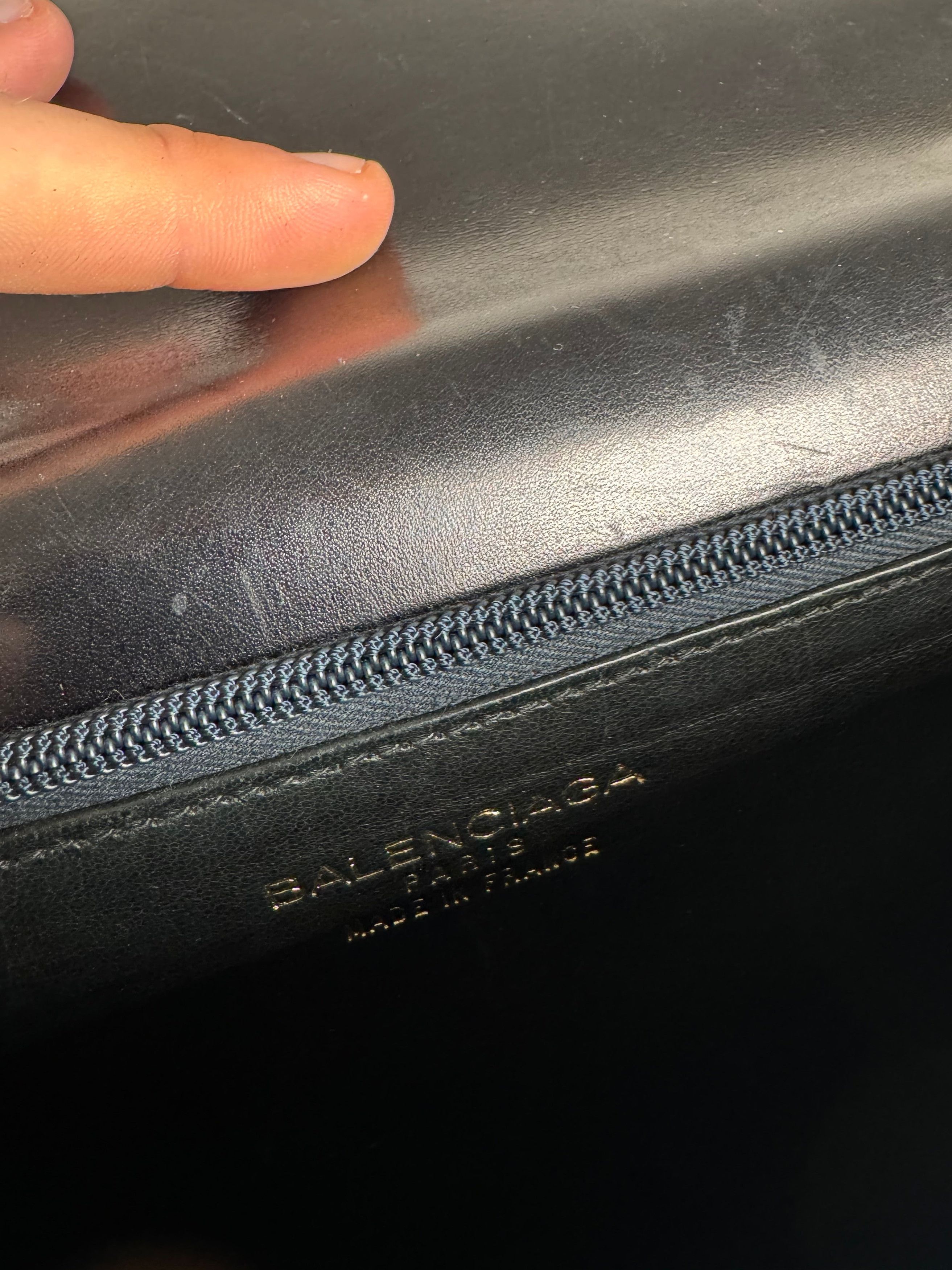 Balenciaga Vintage Patent Leather Shoulder bag black Size ONE SIZE - 3 Thumbnail