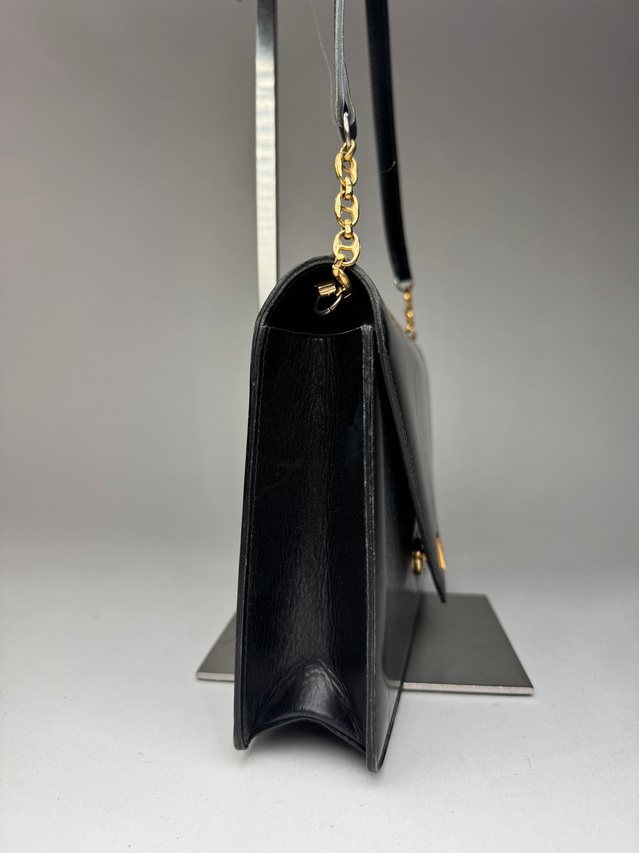 Balenciaga Vintage Patent Leather Shoulder bag black Size ONE SIZE - 6 Thumbnail