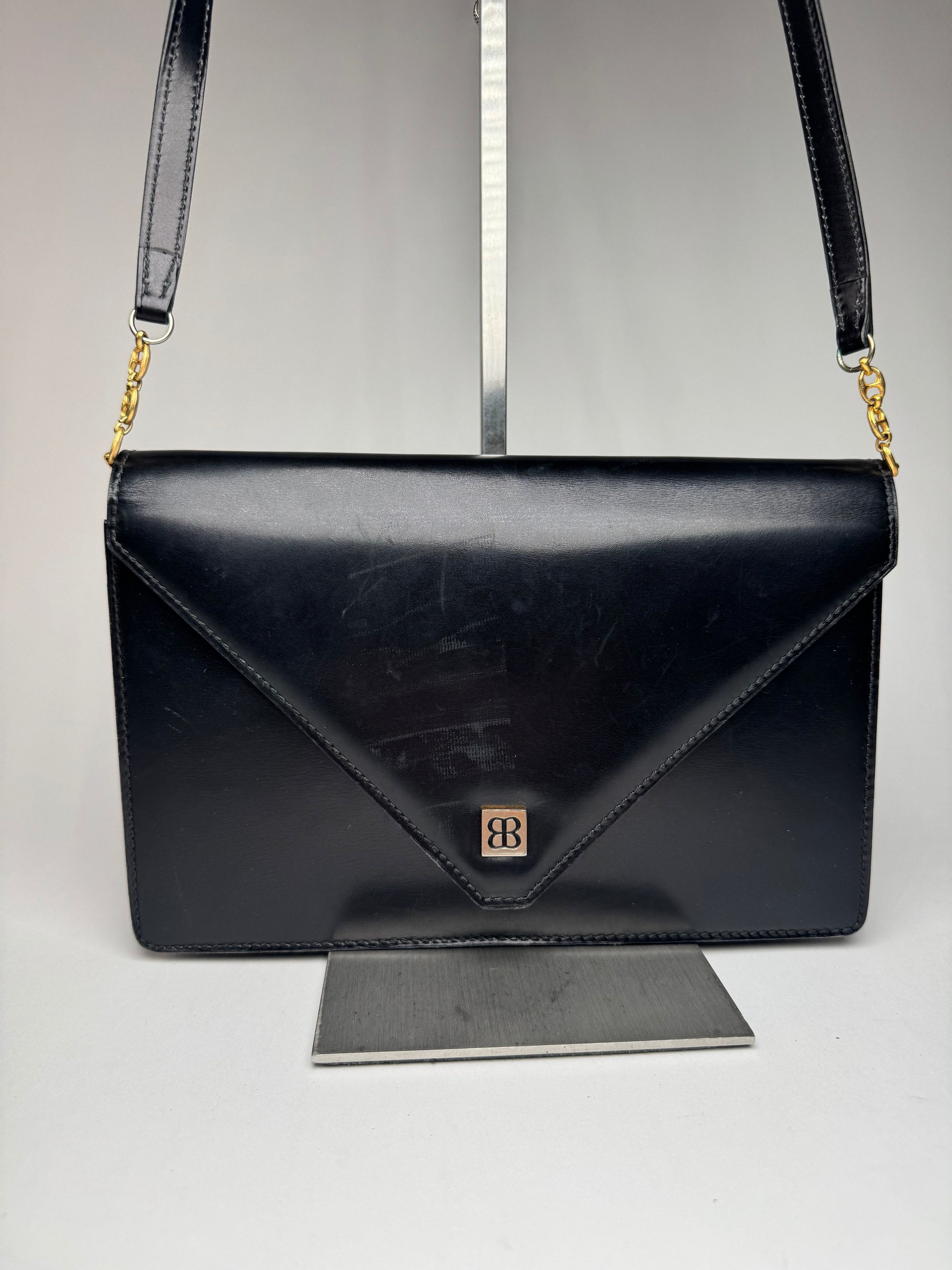 Balenciaga Vintage Patent Leather Shoulder bag black Size ONE SIZE - 2 Thumbnail
