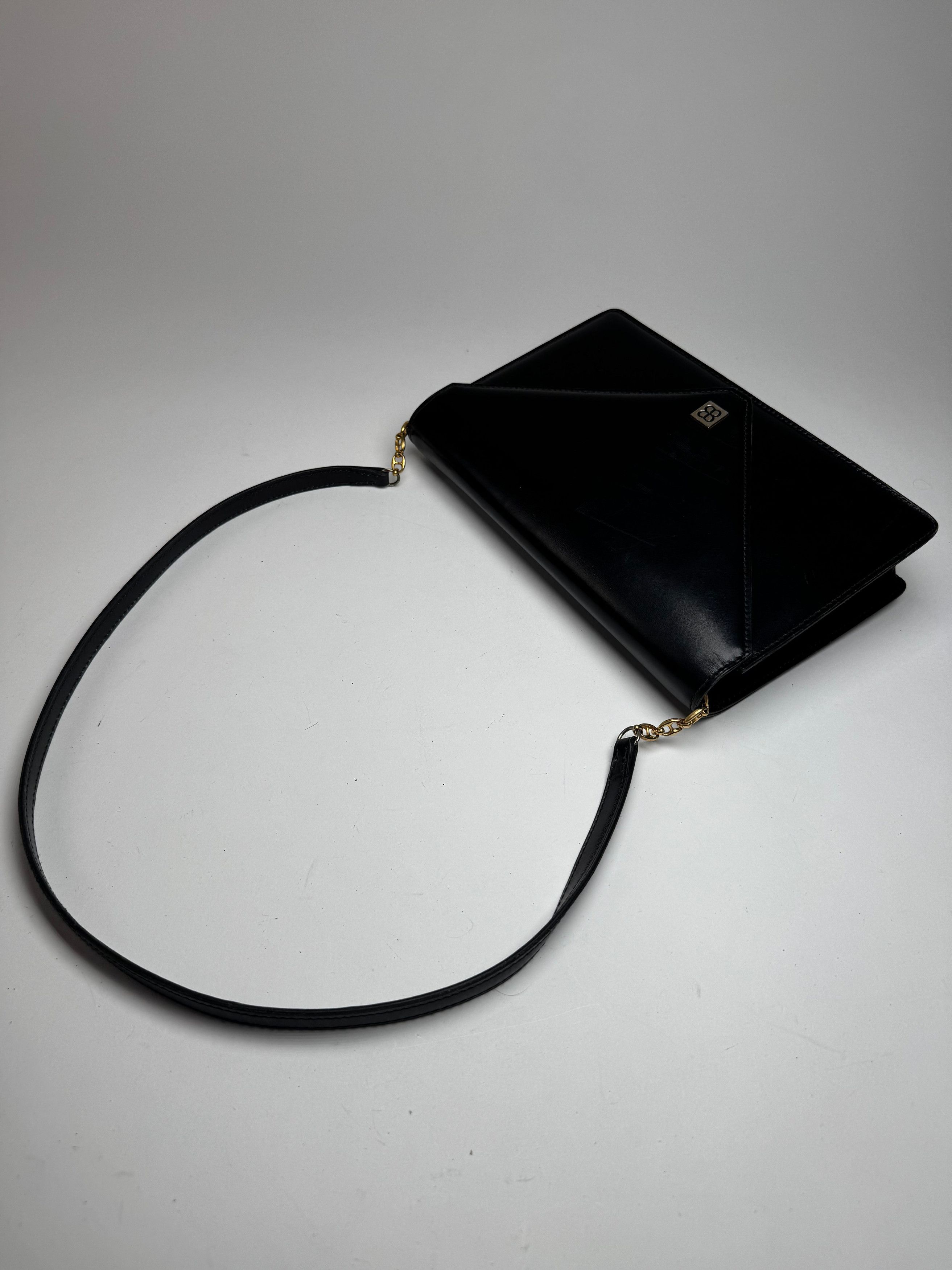 Balenciaga Vintage Patent Leather Shoulder bag black Size ONE SIZE - 10 Thumbnail