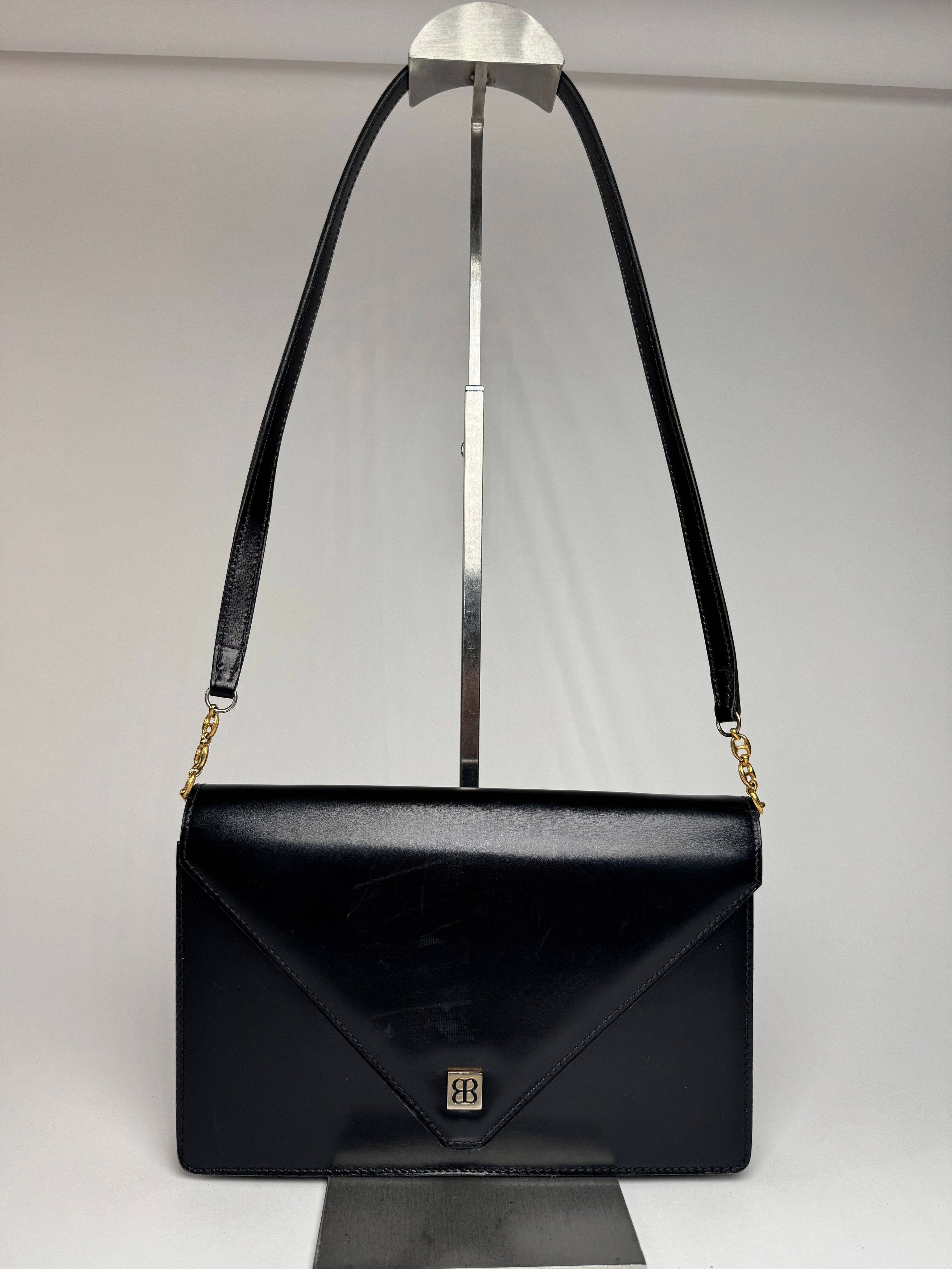 Balenciaga Vintage Patent Leather Shoulder bag black Size ONE SIZE - 8 Thumbnail
