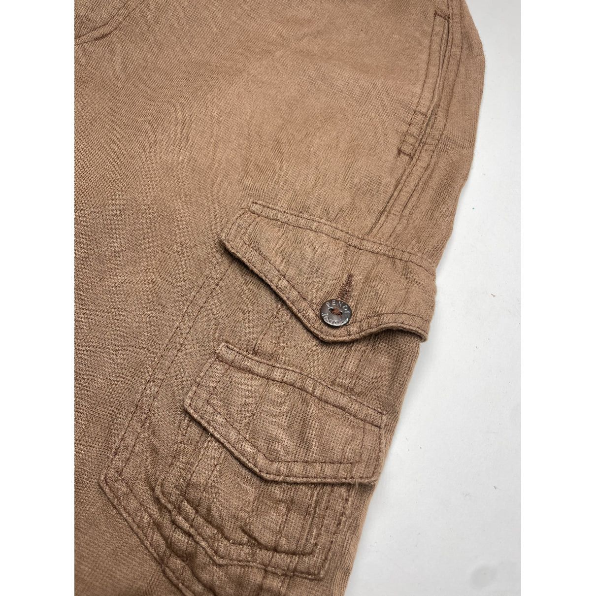 Fendi Brown Cotton Short Size ONE SIZE - 2 Thumbnail