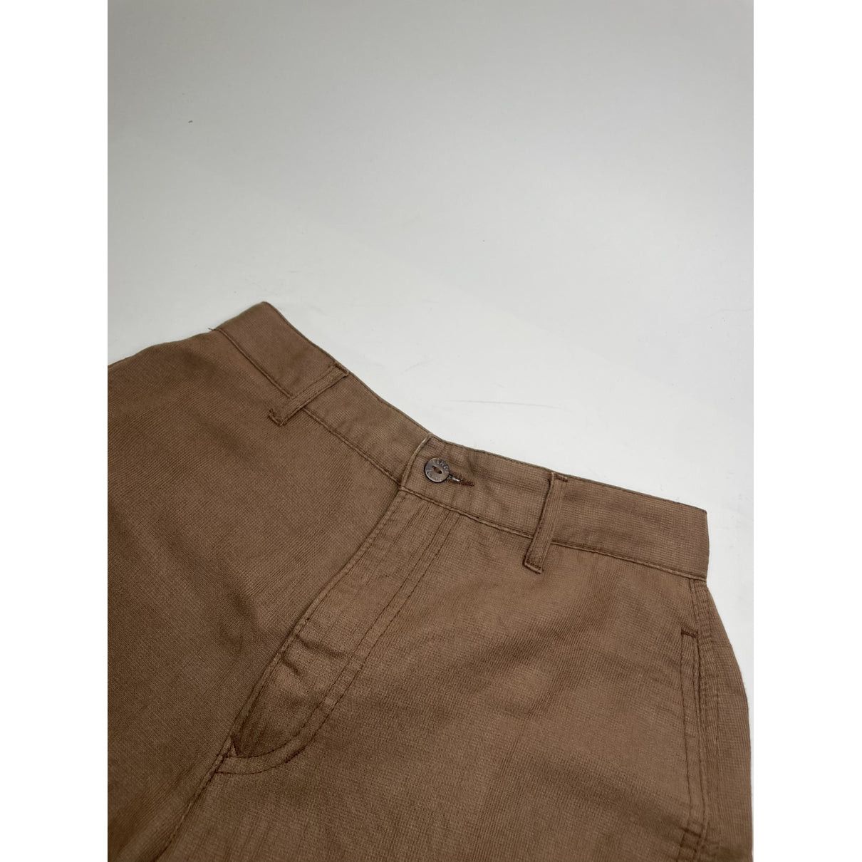 Fendi Brown Cotton Short Size ONE SIZE - 3 Thumbnail