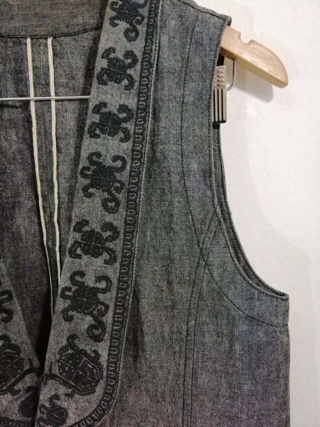 Beams Plus Beams Selvedge Vest Nice Design 1 Size US M / EU 48-50 / 2 - 4 Thumbnail