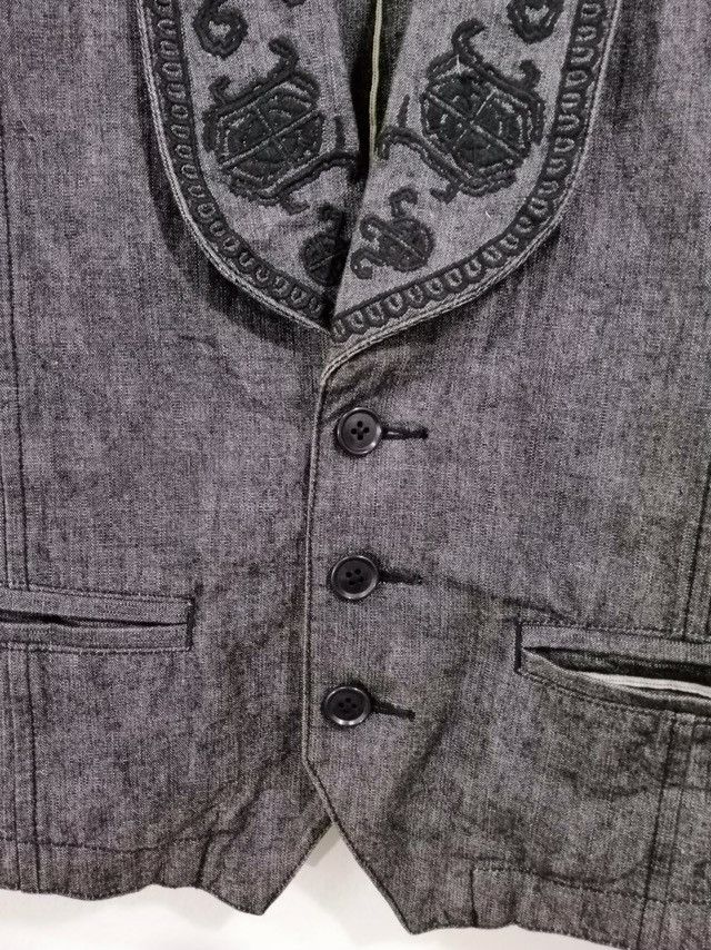 Beams Plus Beams Selvedge Vest Nice Design 1 Size US M / EU 48-50 / 2 - 3 Thumbnail