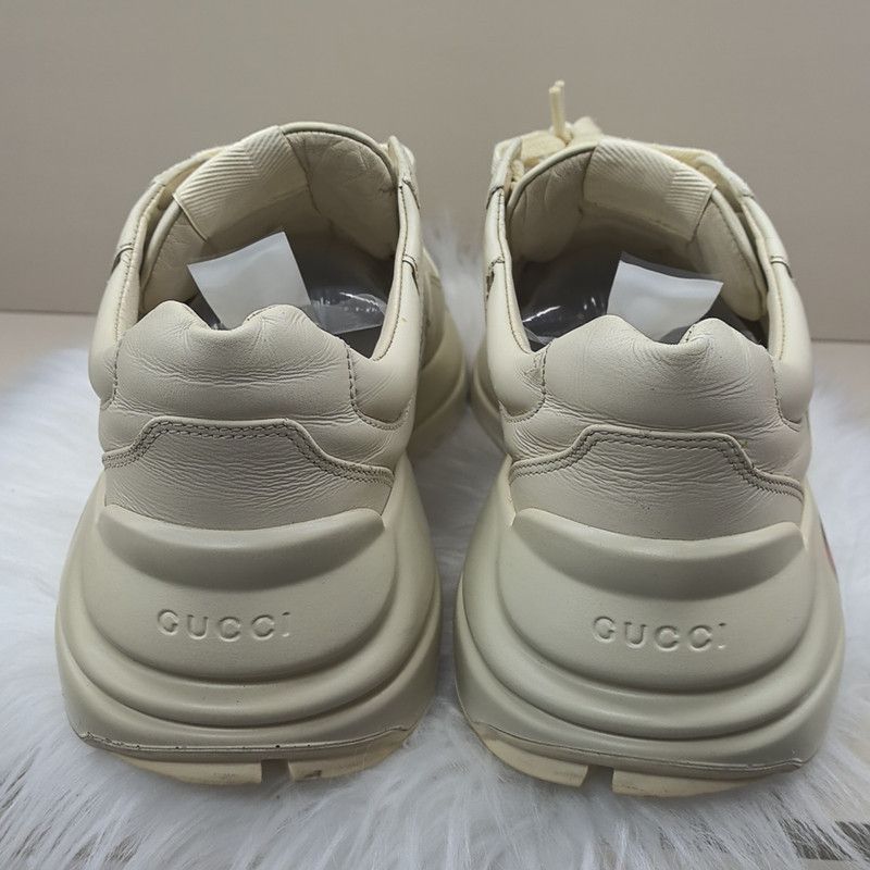 Gucci Gucci Rhyton Logo Low-top Dad Sneakers in Ivory 0079 Size US 7.5 / EU 40-41 - 3 Thumbnail