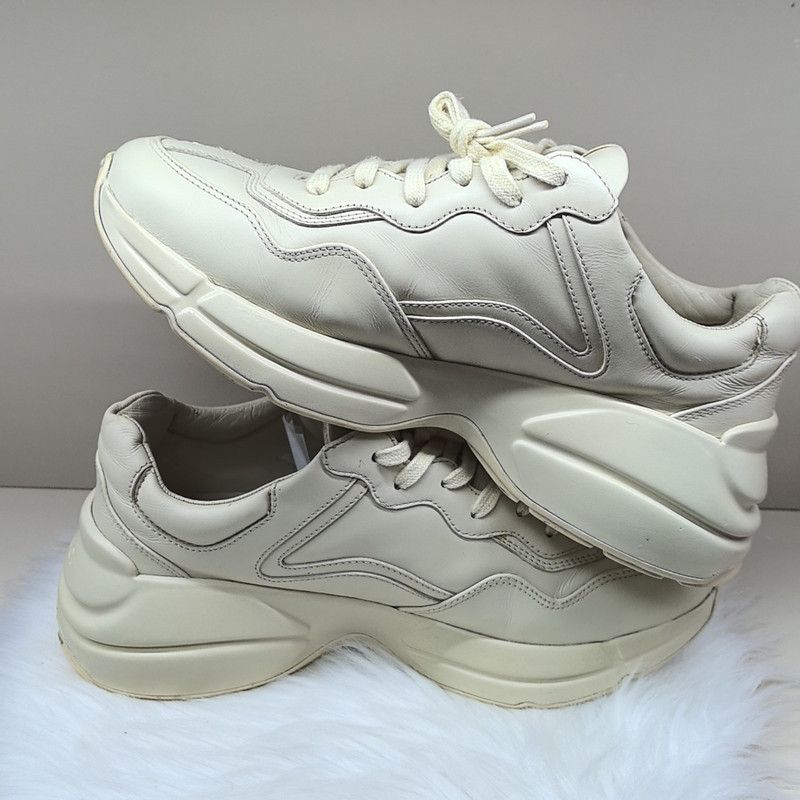 Gucci Gucci Rhyton Logo Low-top Dad Sneakers in Ivory 0079 Size US 7.5 / EU 40-41 - 7 Thumbnail