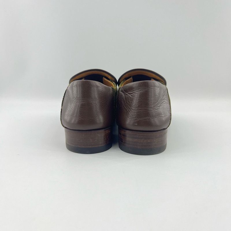 Gucci Gucci Jordaan Velvet Loafers for Men 0079 Size US 9 / EU 42 - 3 Thumbnail