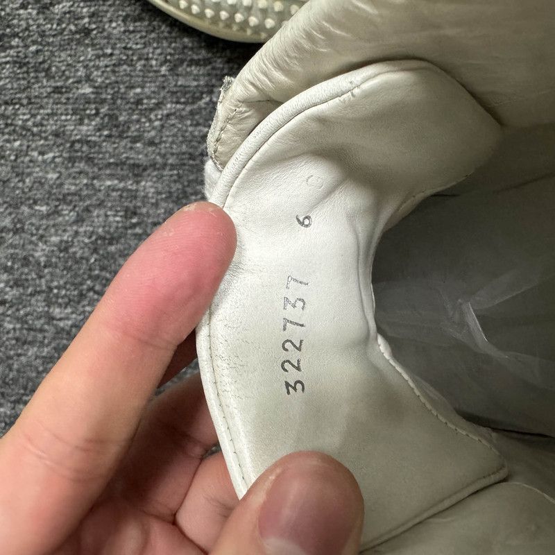 Gucci Gucci White Studded High-Top Sneakers 0079 Size US 7.5 / EU 40-41 - 5 Thumbnail
